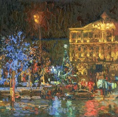 Neujahr. Puschkin-Platz