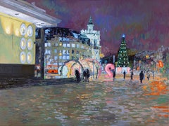 New Year. Turgenevskaya square