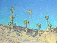 Noon. Lianos de Troya Impressionist painting 2025 Oil on canvas 80 x 105 cm New