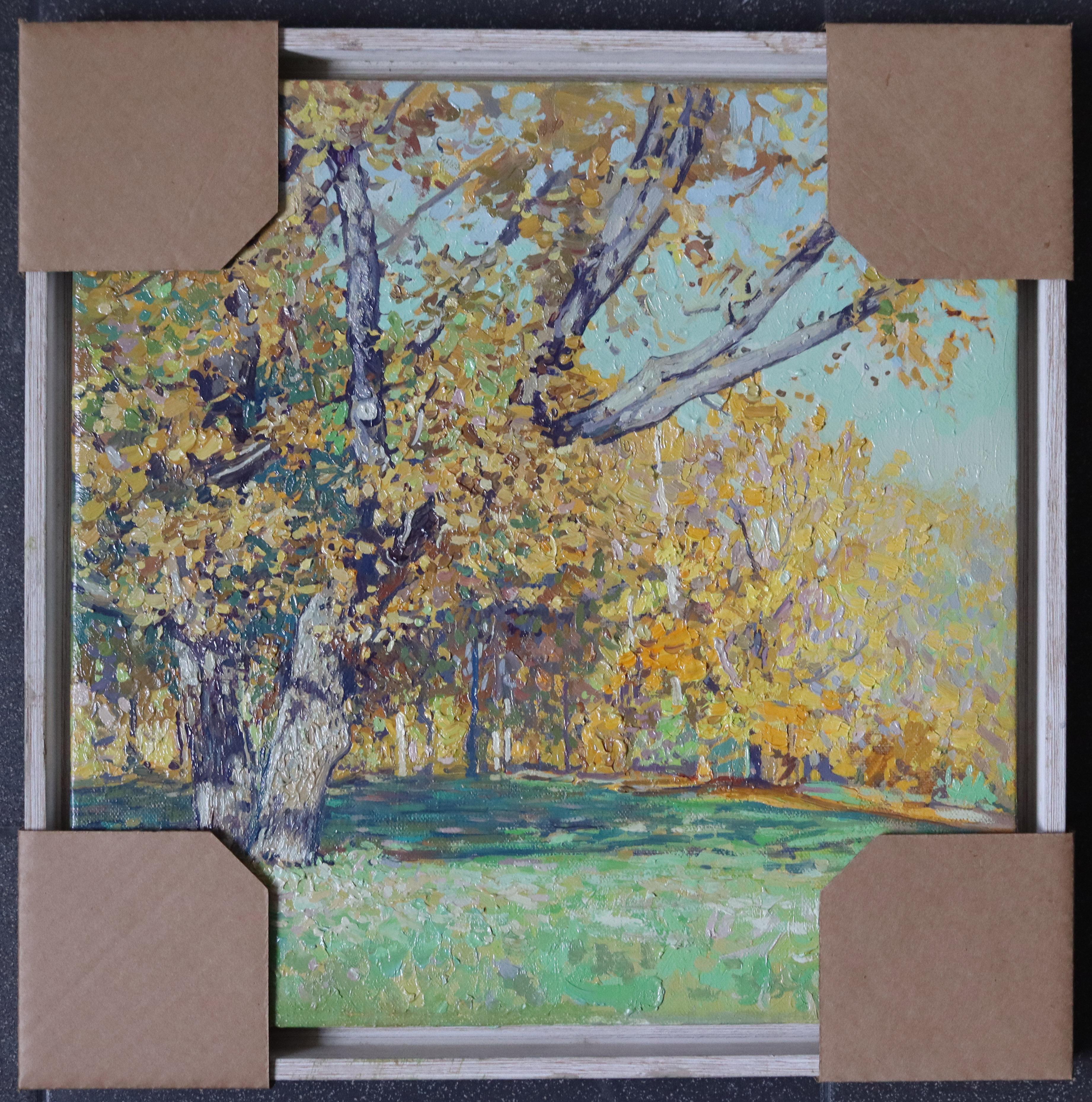 Oak tree in Tsaritsyno in October For Sale 14