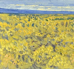 Ottobre. Distese di foreste lungo il fiume Oka a Stupino