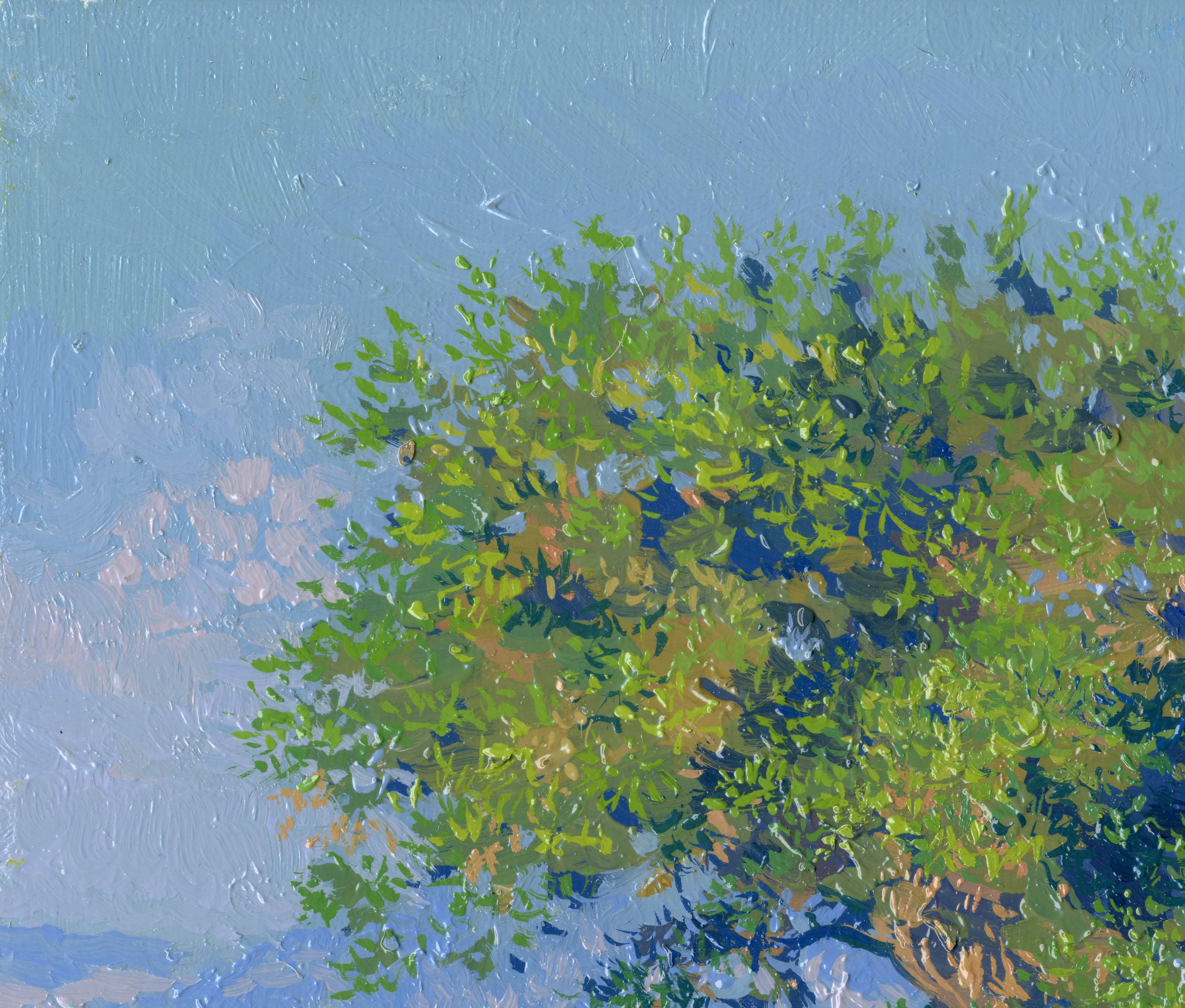 Olivier sur la Dassia - Painting de Simon Kozhin