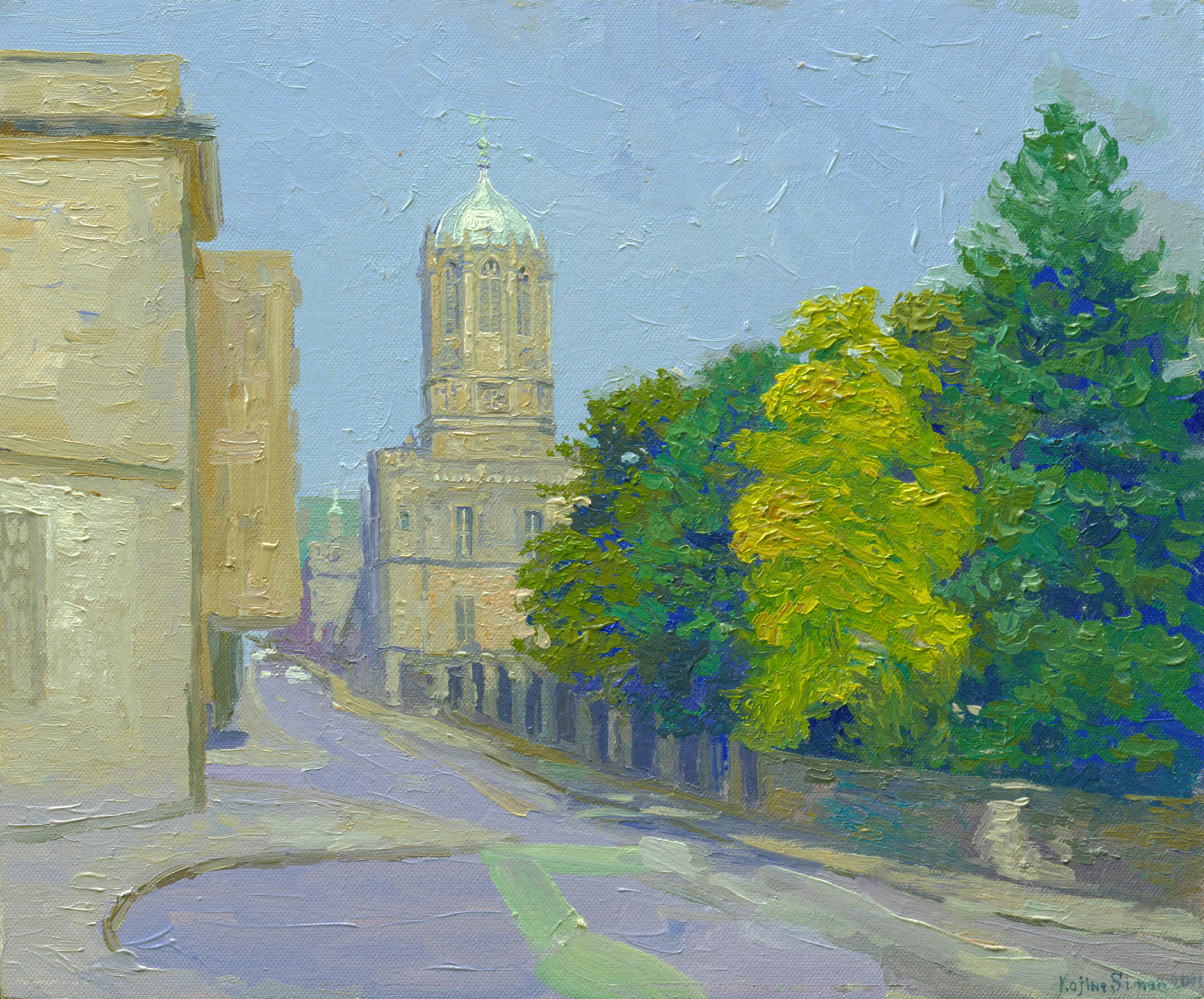Simon Kozhin Landscape Painting - Oxford