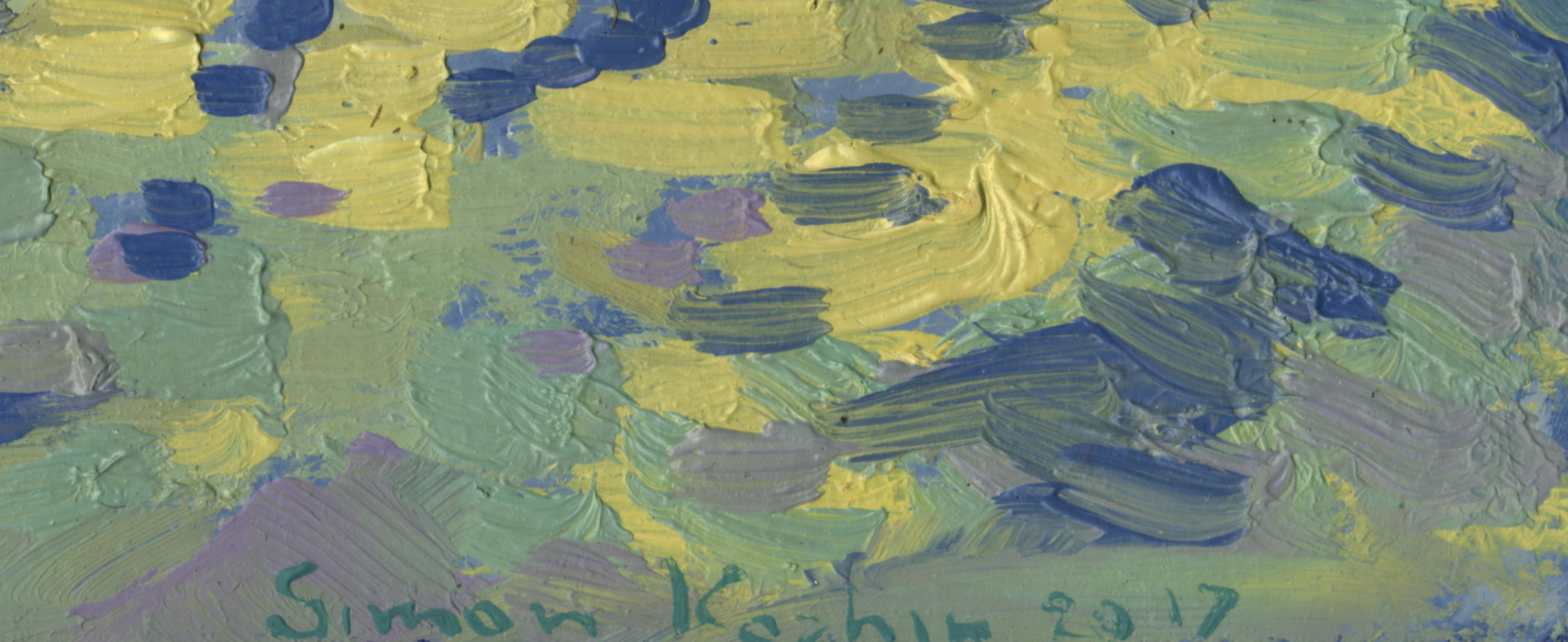 Rocky shores, Pleinair Impressionist Oil Painting by Simon Kozhin For Sale 4