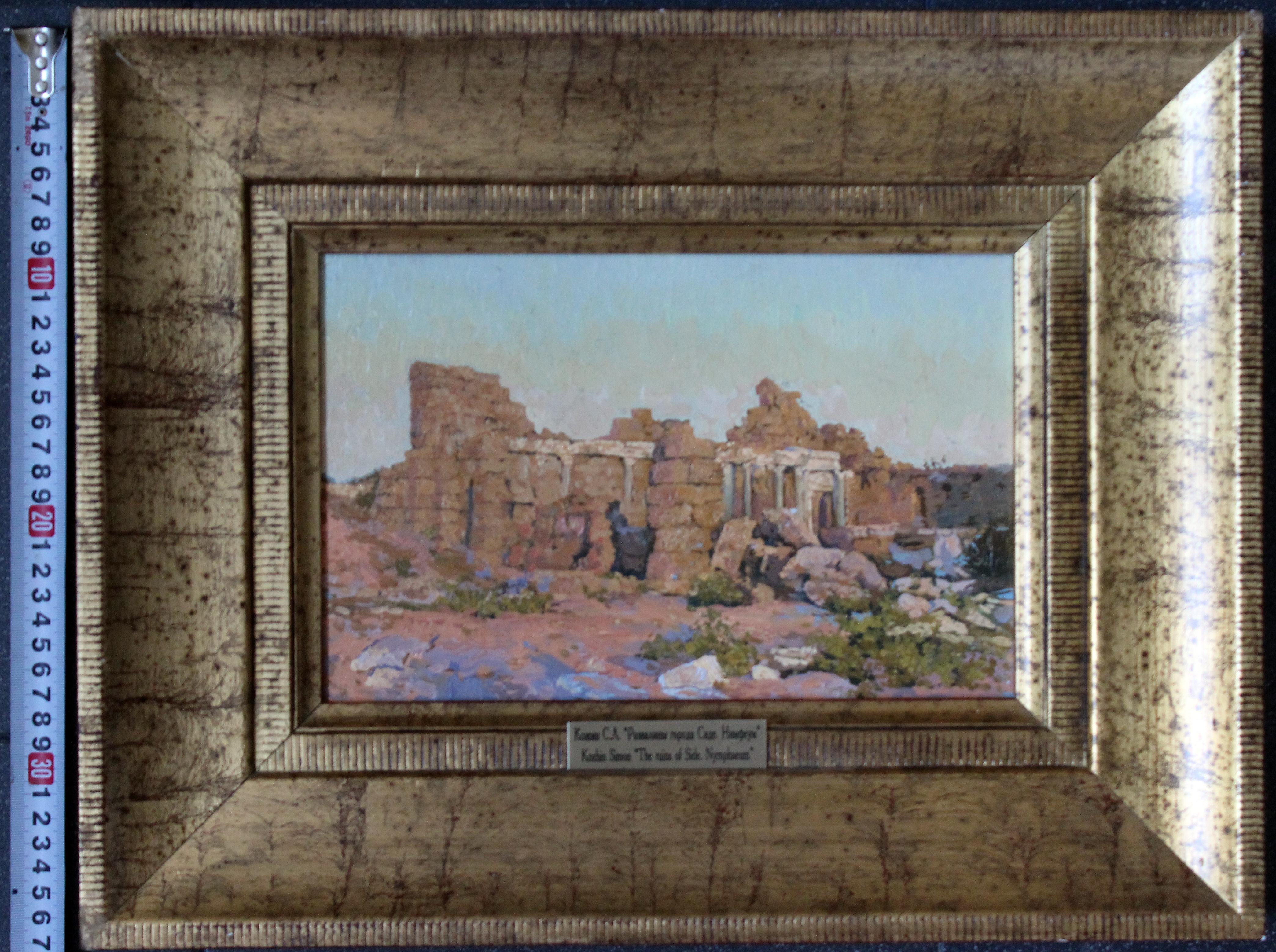 Ruin. Side at sunset For Sale 7