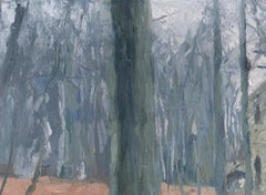 Ruins in Tsaritsyno Painting, Oil on Canvas, Late Autumn Landscape