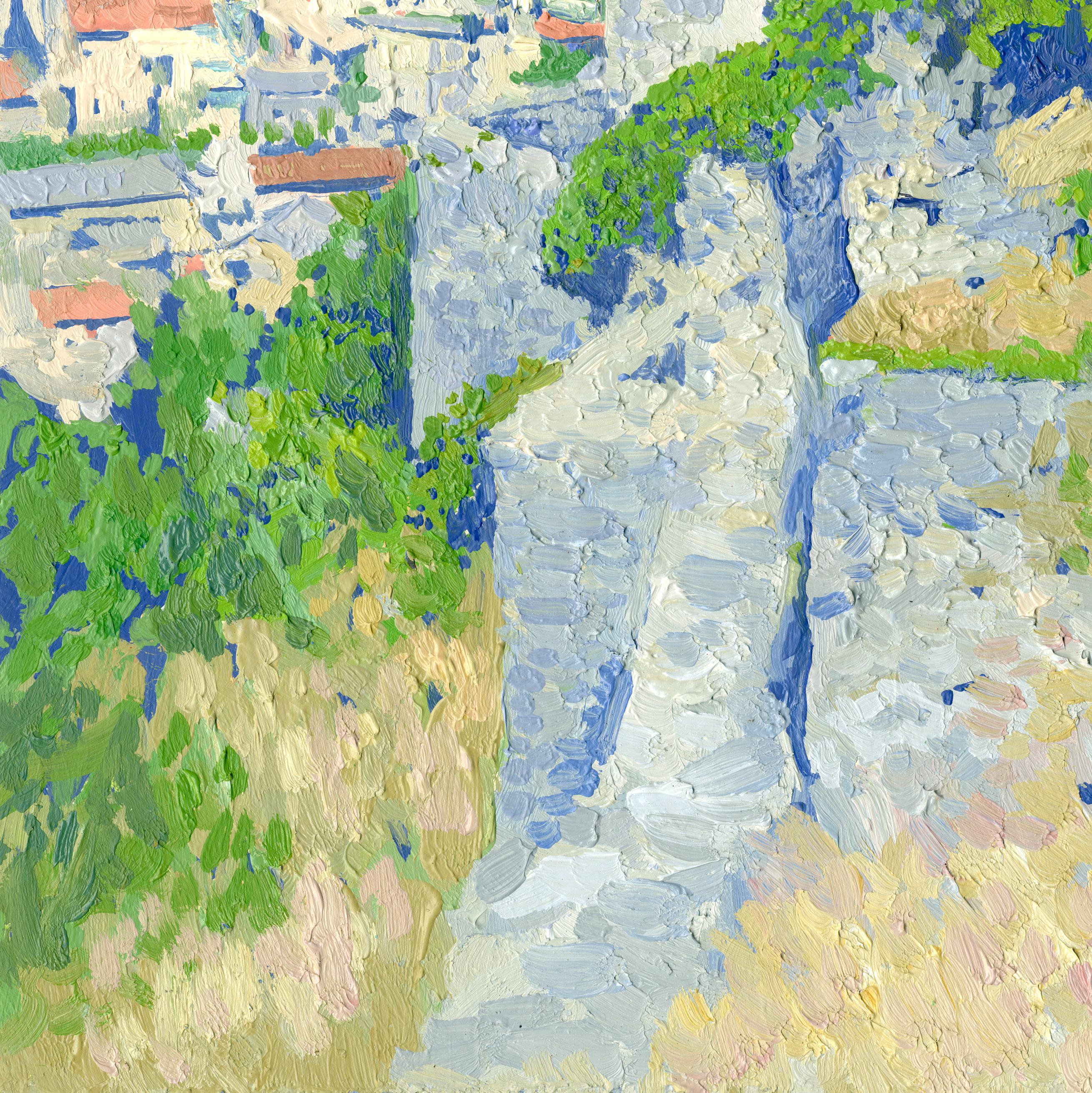 Stari Bar. Torre del Reloj. Montenegro - Painting de Simon Kozhin