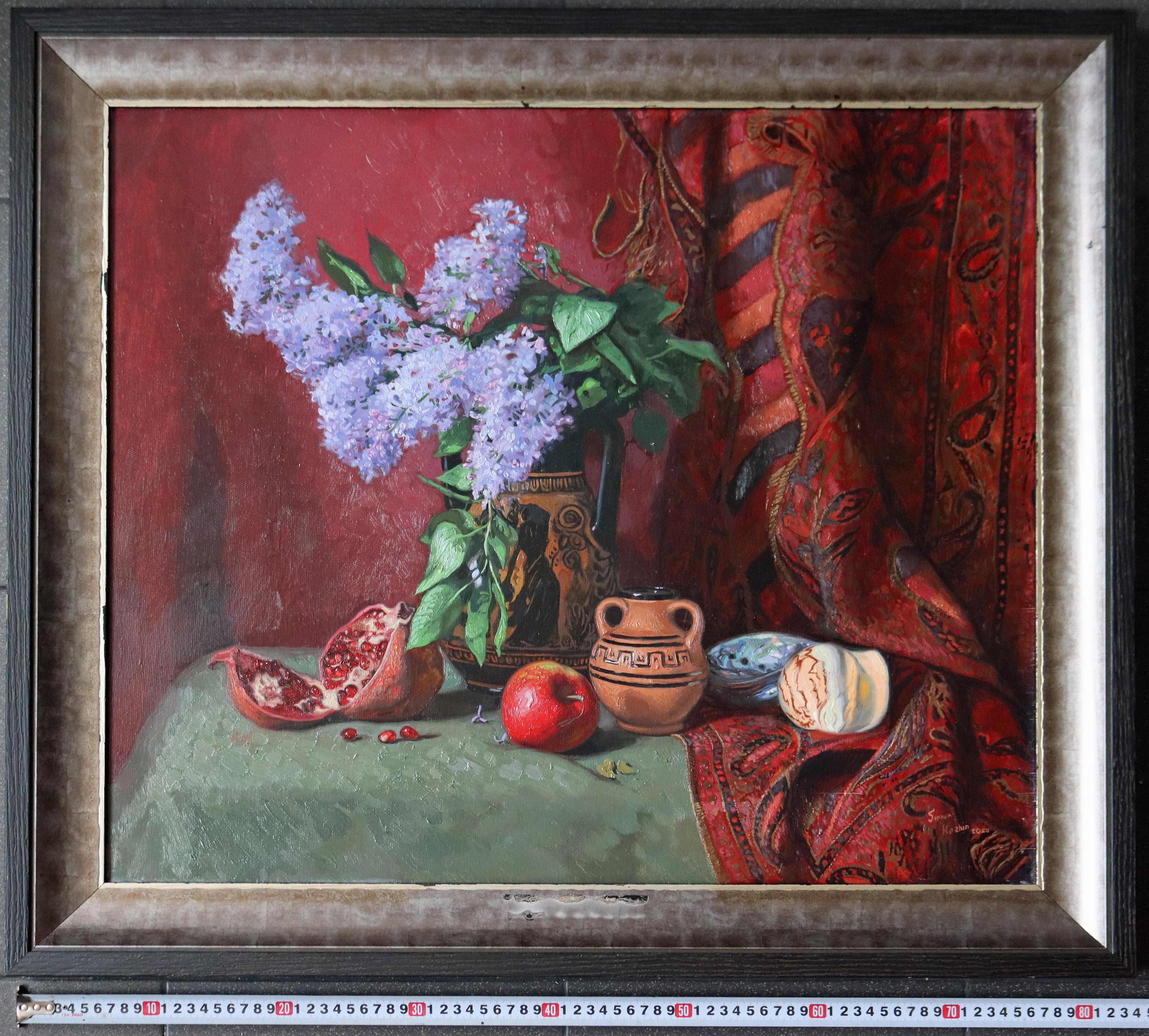 Still life with lilacs For Sale 6