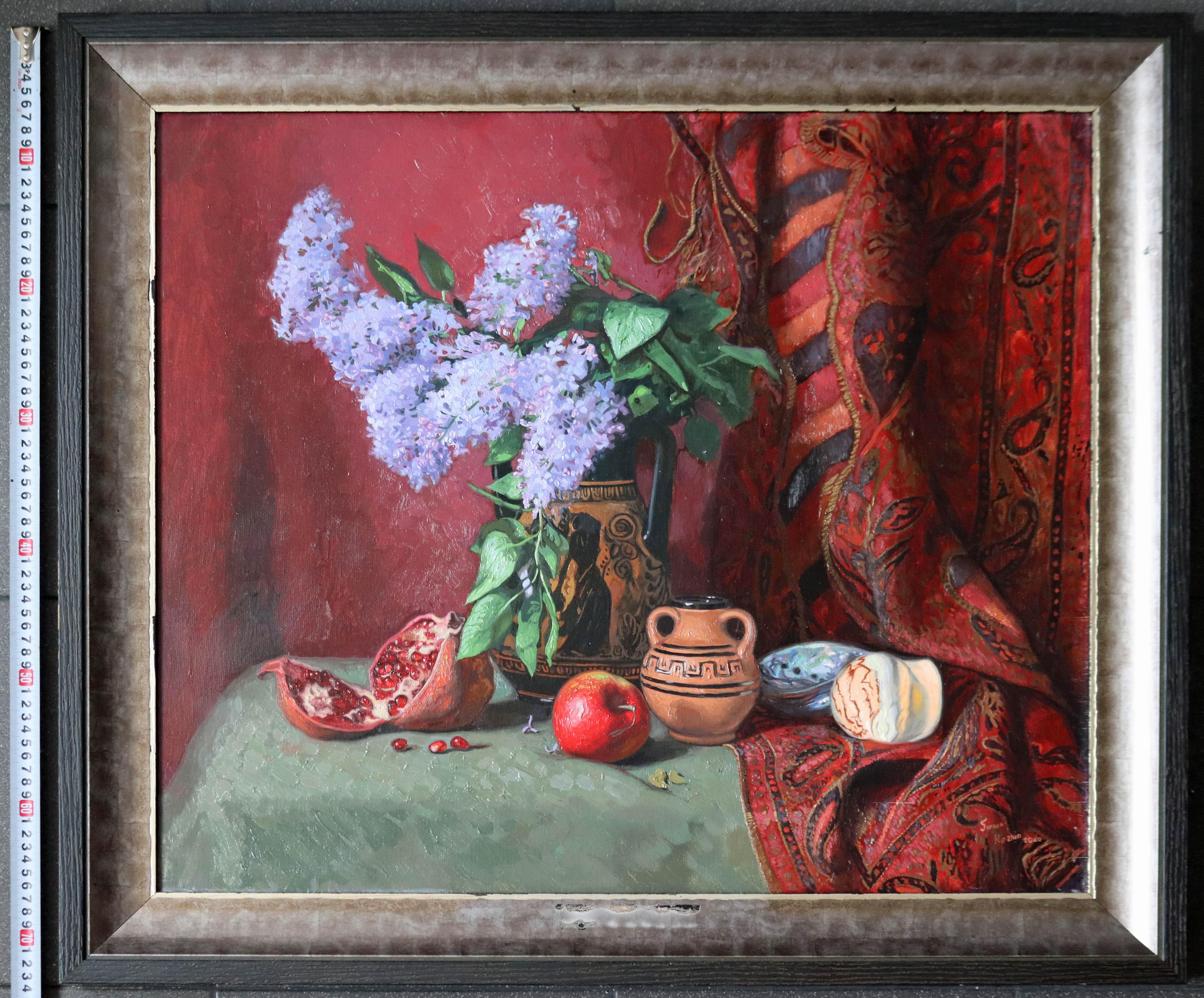 Still life with lilacs For Sale 7