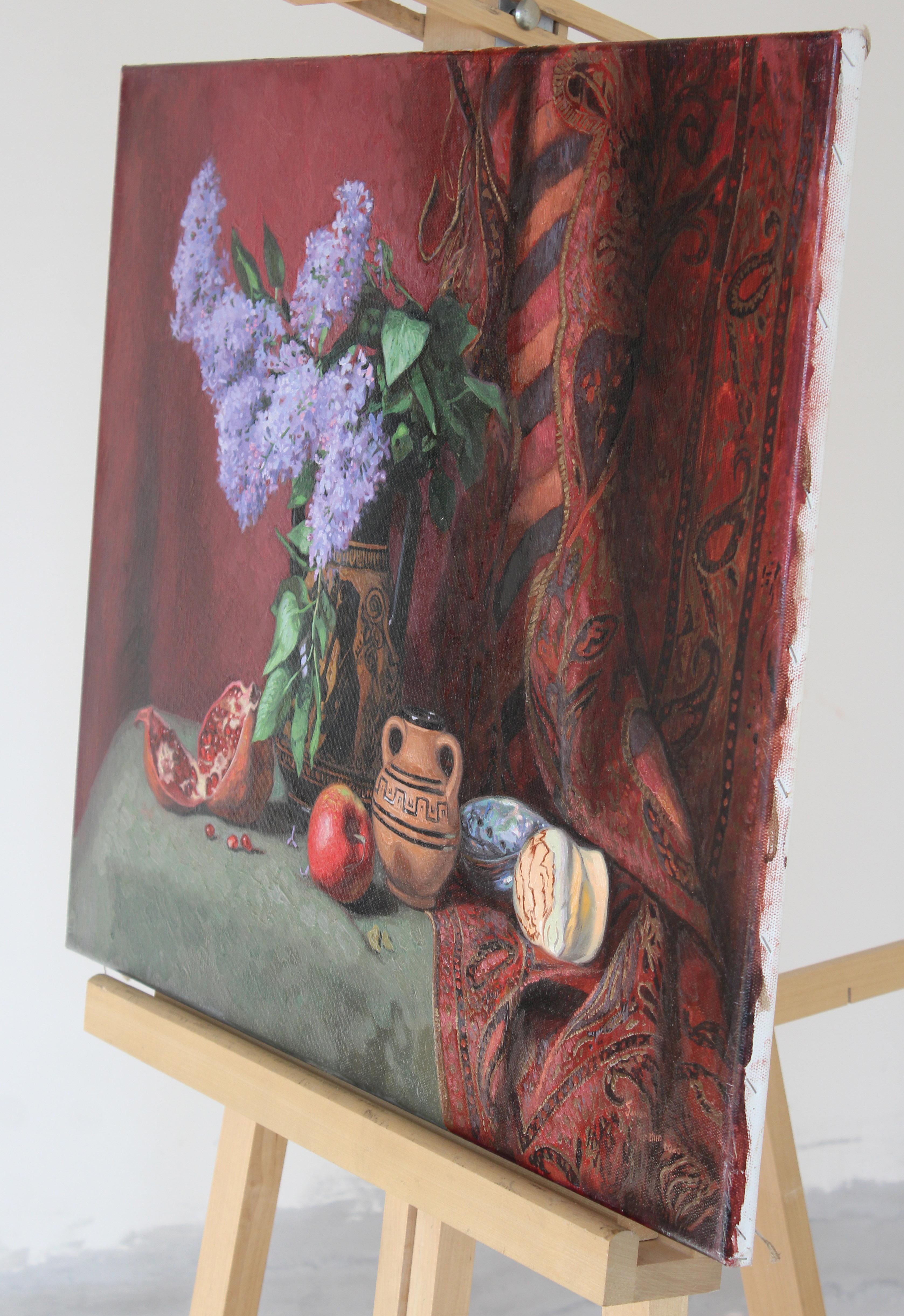 Still life with lilacs For Sale 3