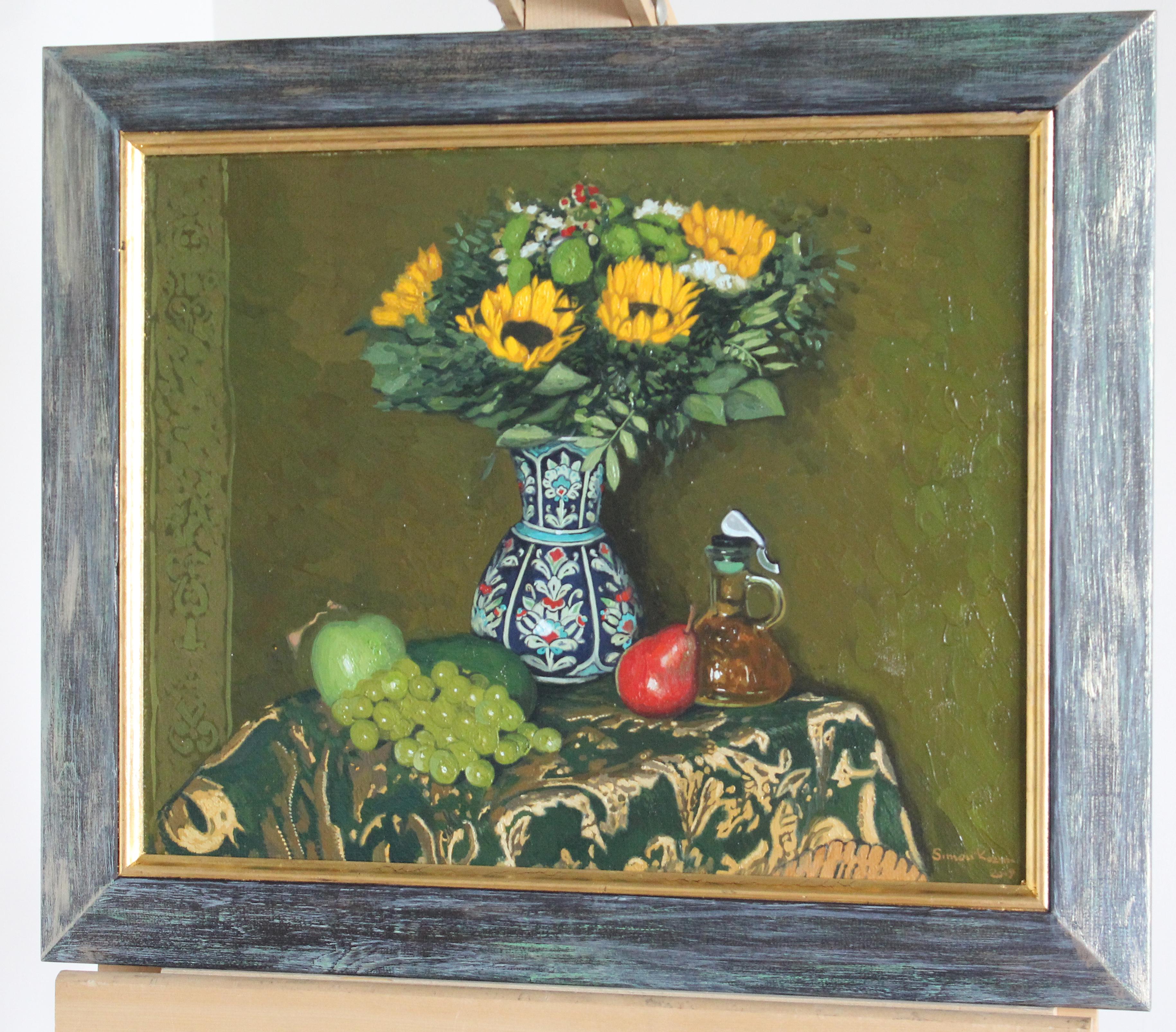 Still life with sunflowers For Sale 2