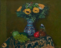Still life with sunflowers