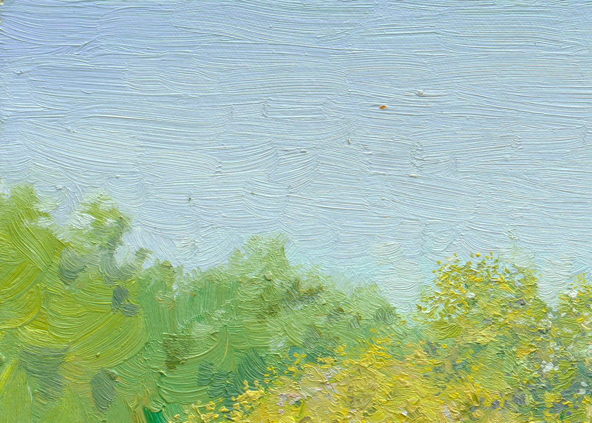 Summer day - Painting by Simon Kozhin