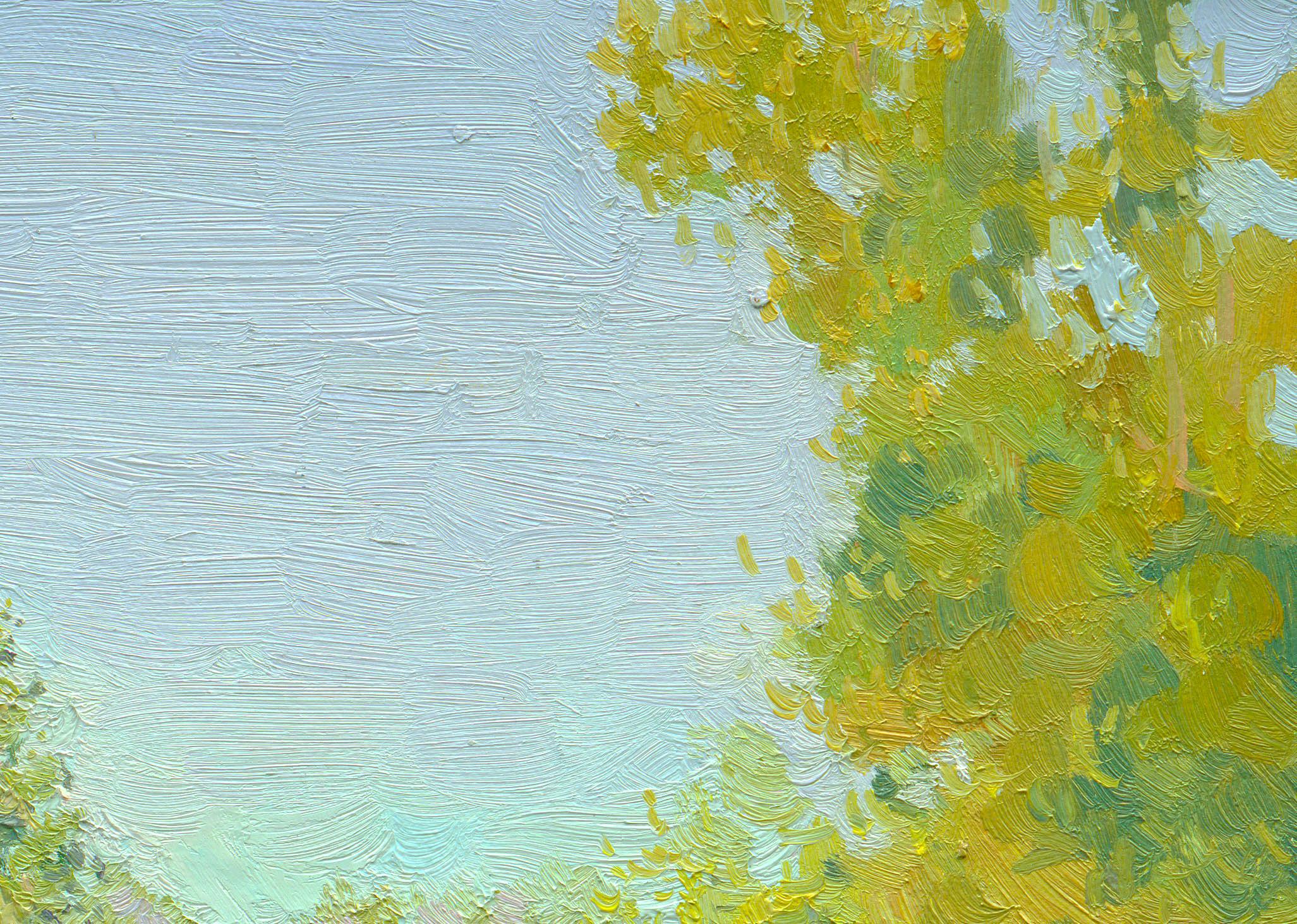 Summer day - Impressionist Painting by Simon Kozhin