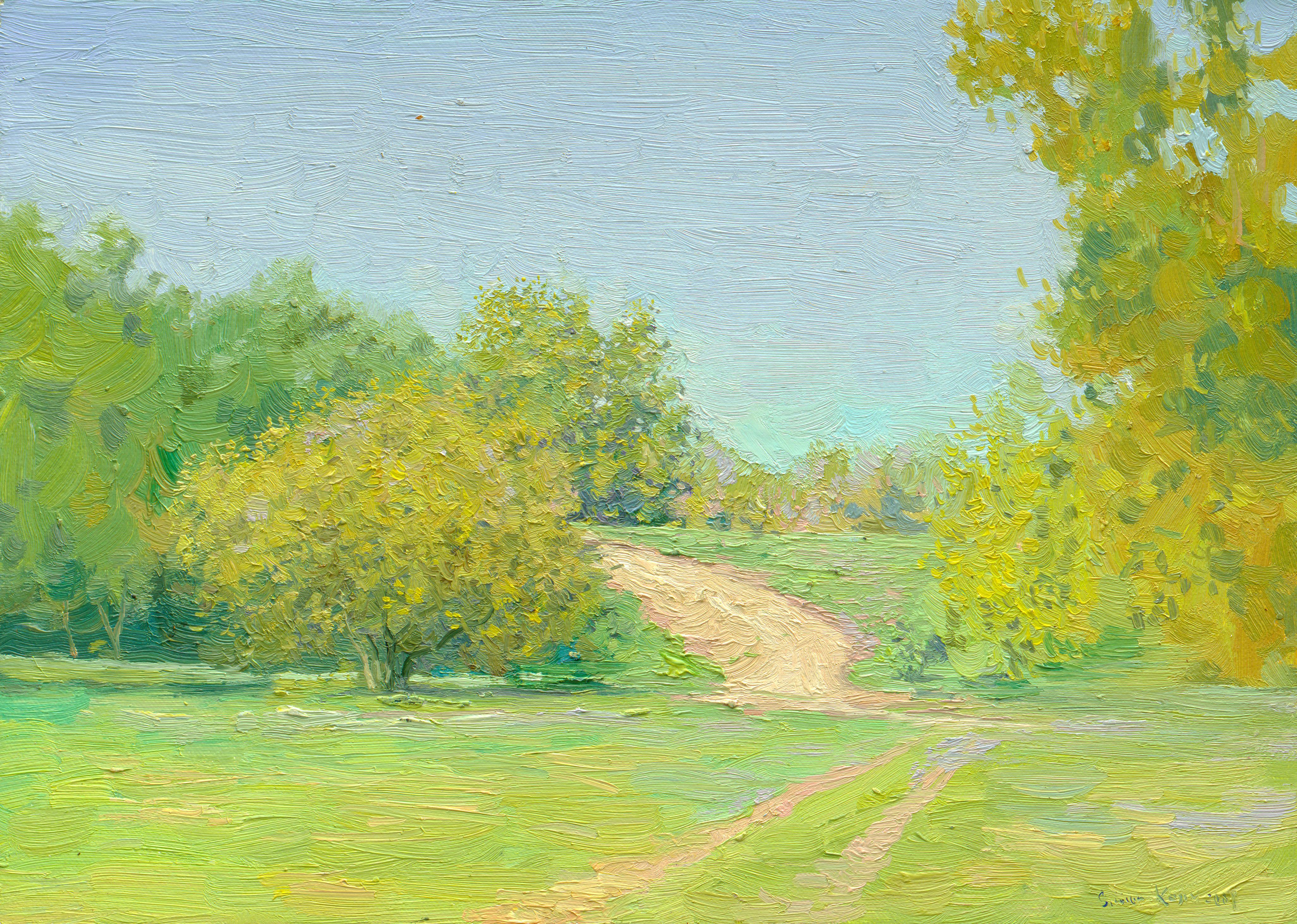 Simon Kozhin Landscape Painting - Summer day