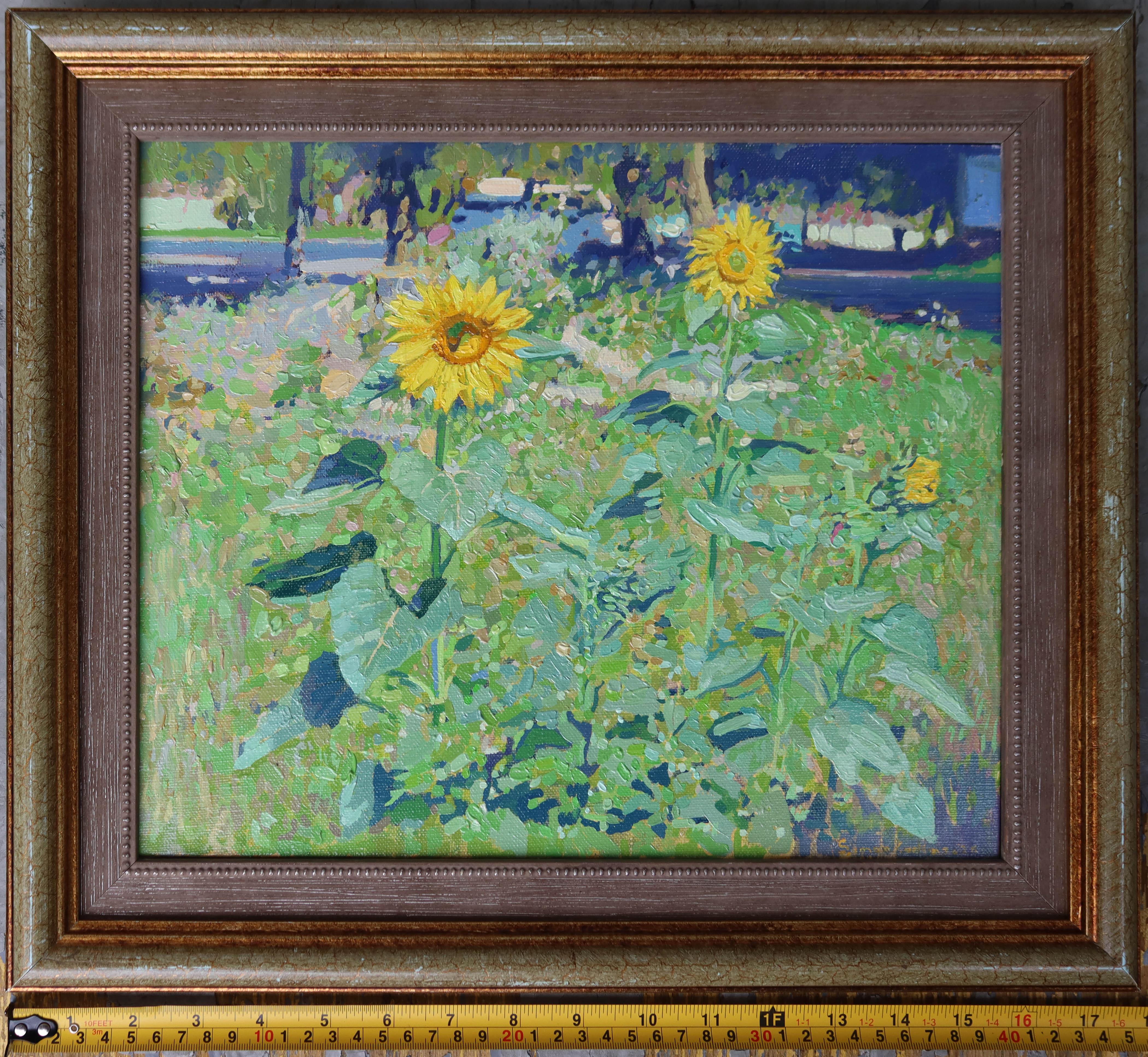 Sonnenblumen in Maryino im Angebot 8