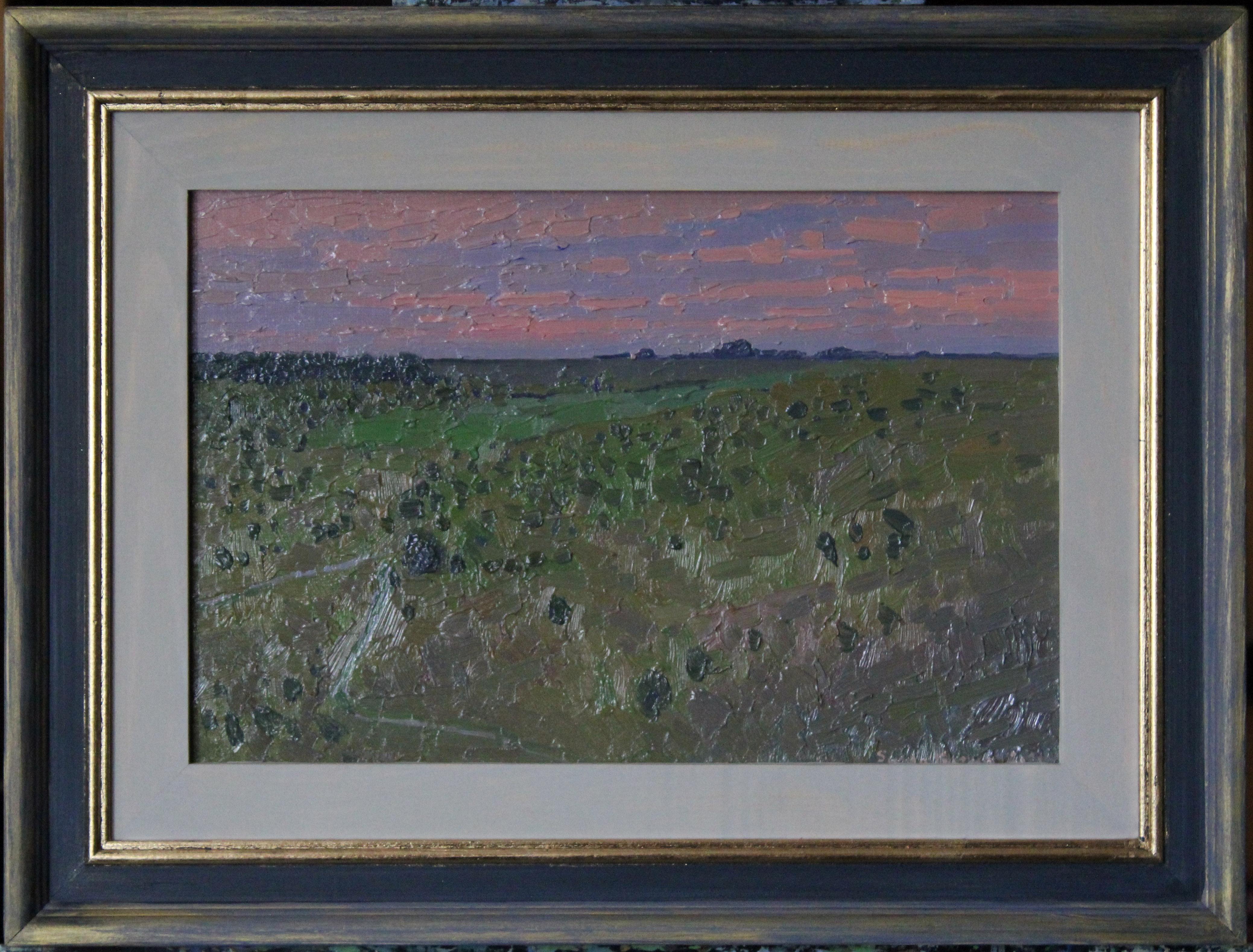 Sunset. August - Impressionist Painting by Simon Kozhin
