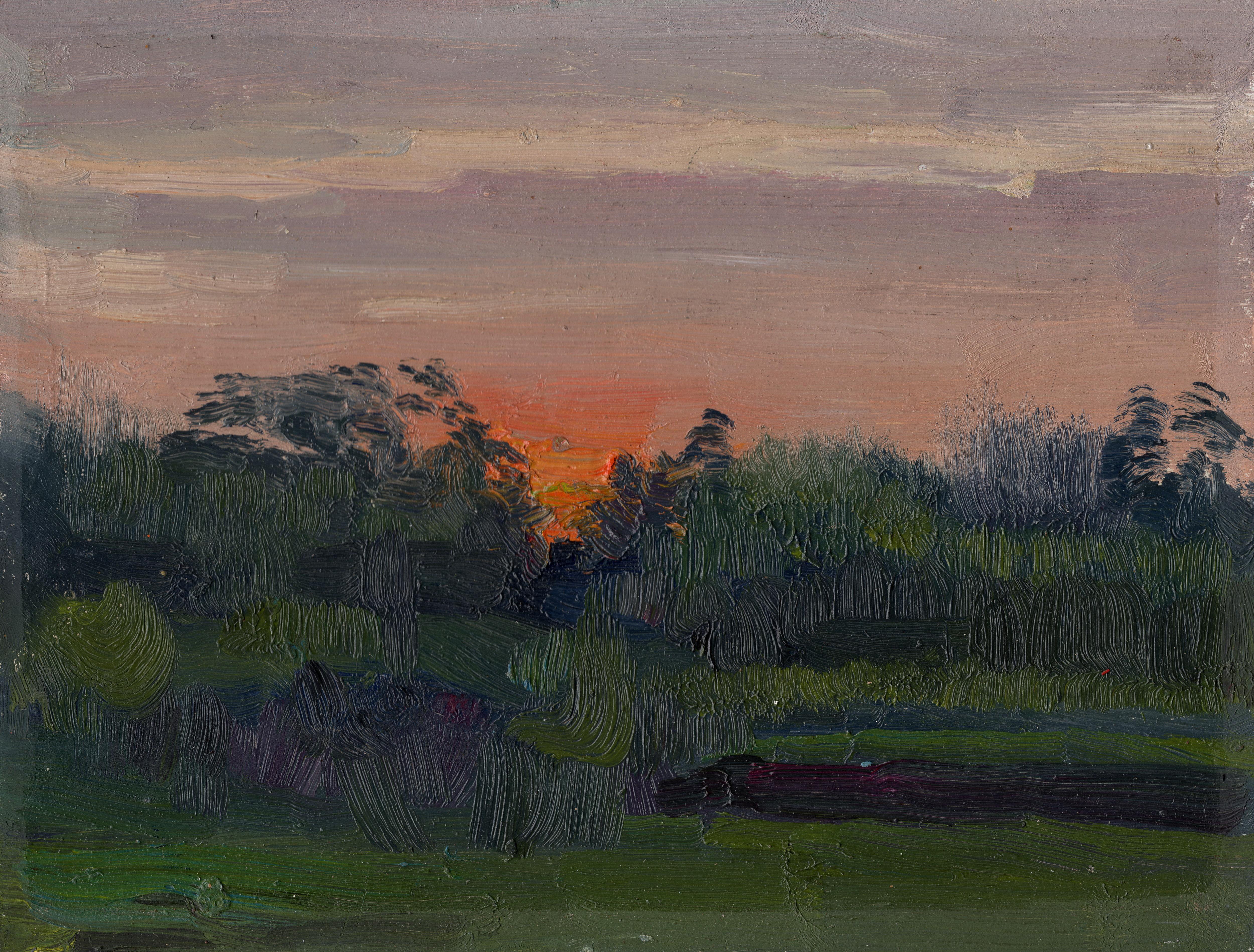 Simon Kozhin Landscape Painting - Sunset