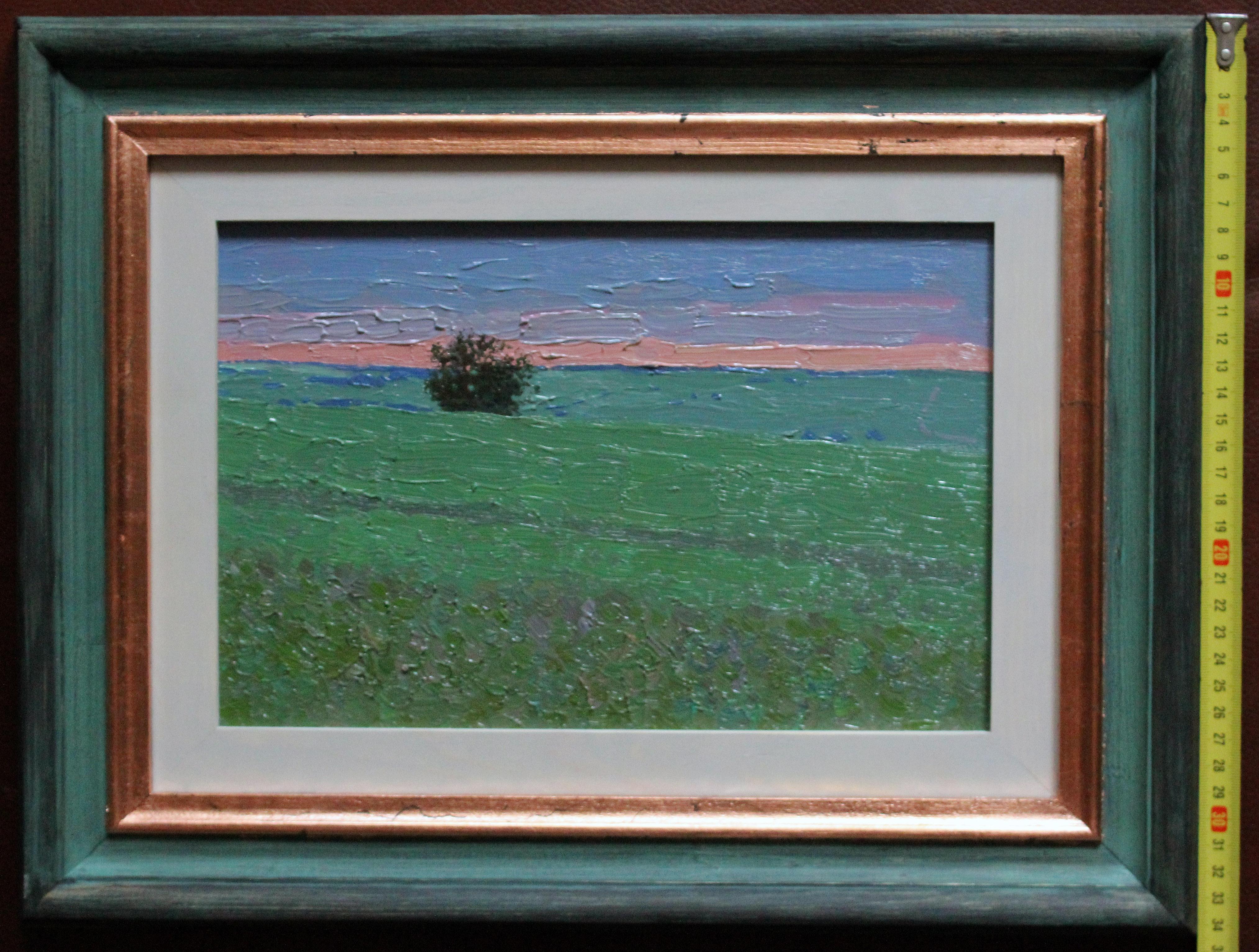 Sunset in a pea field For Sale 9