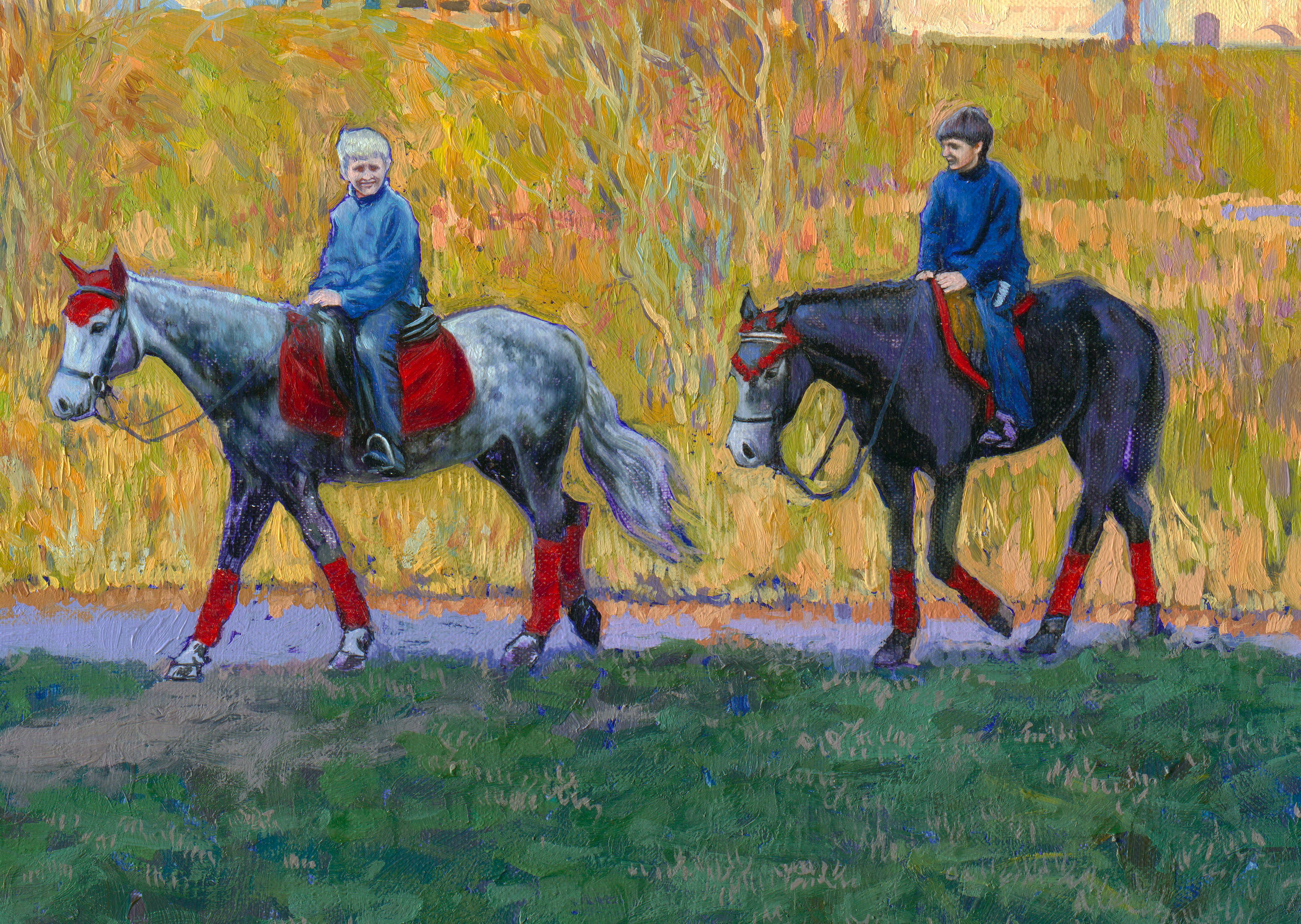 Suzdal. Reiten im Angebot 2