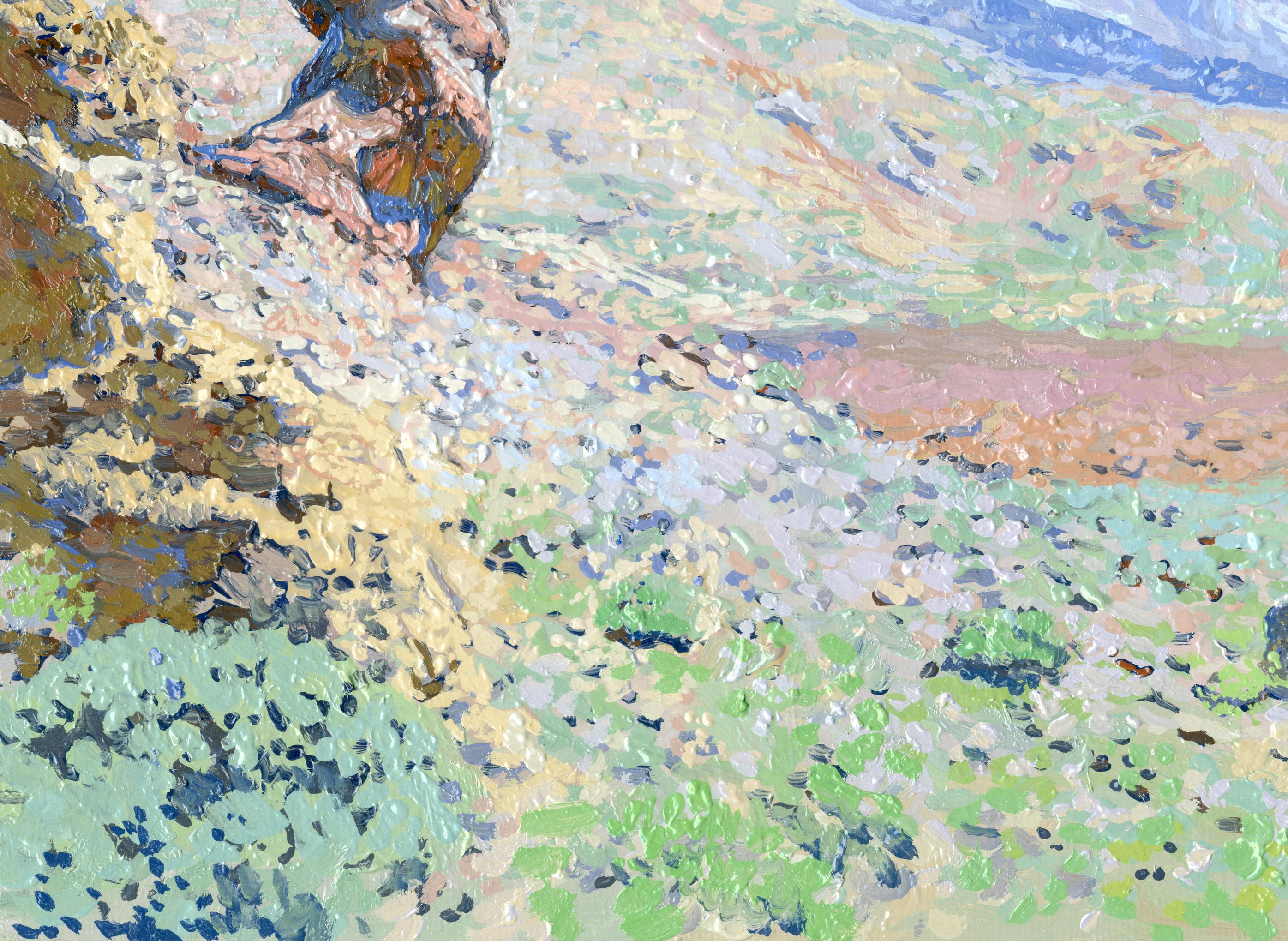 Teide volcano - Impressionist Painting by Simon Kozhin