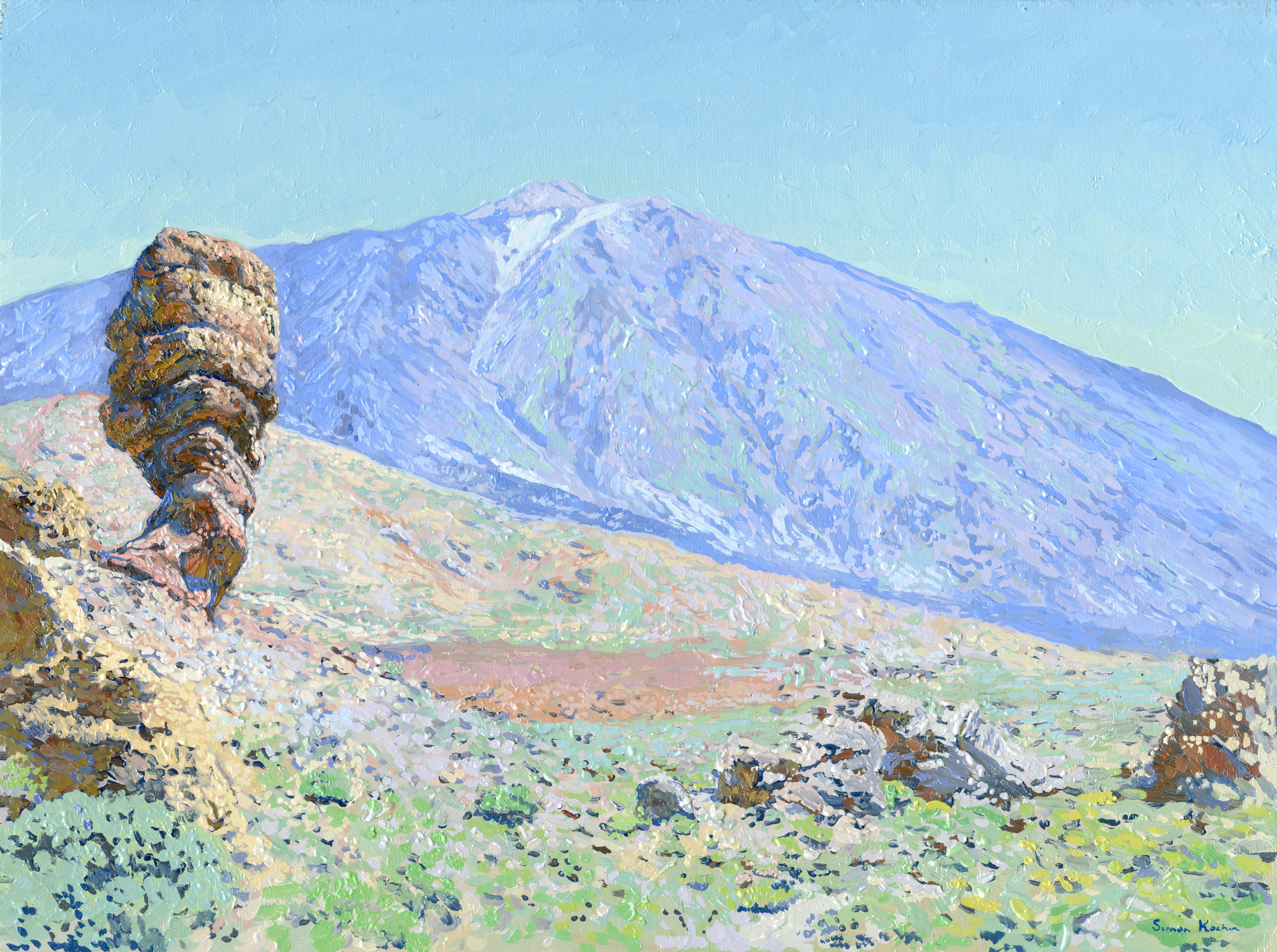 Simon Kozhin Landscape Painting - Teide volcano