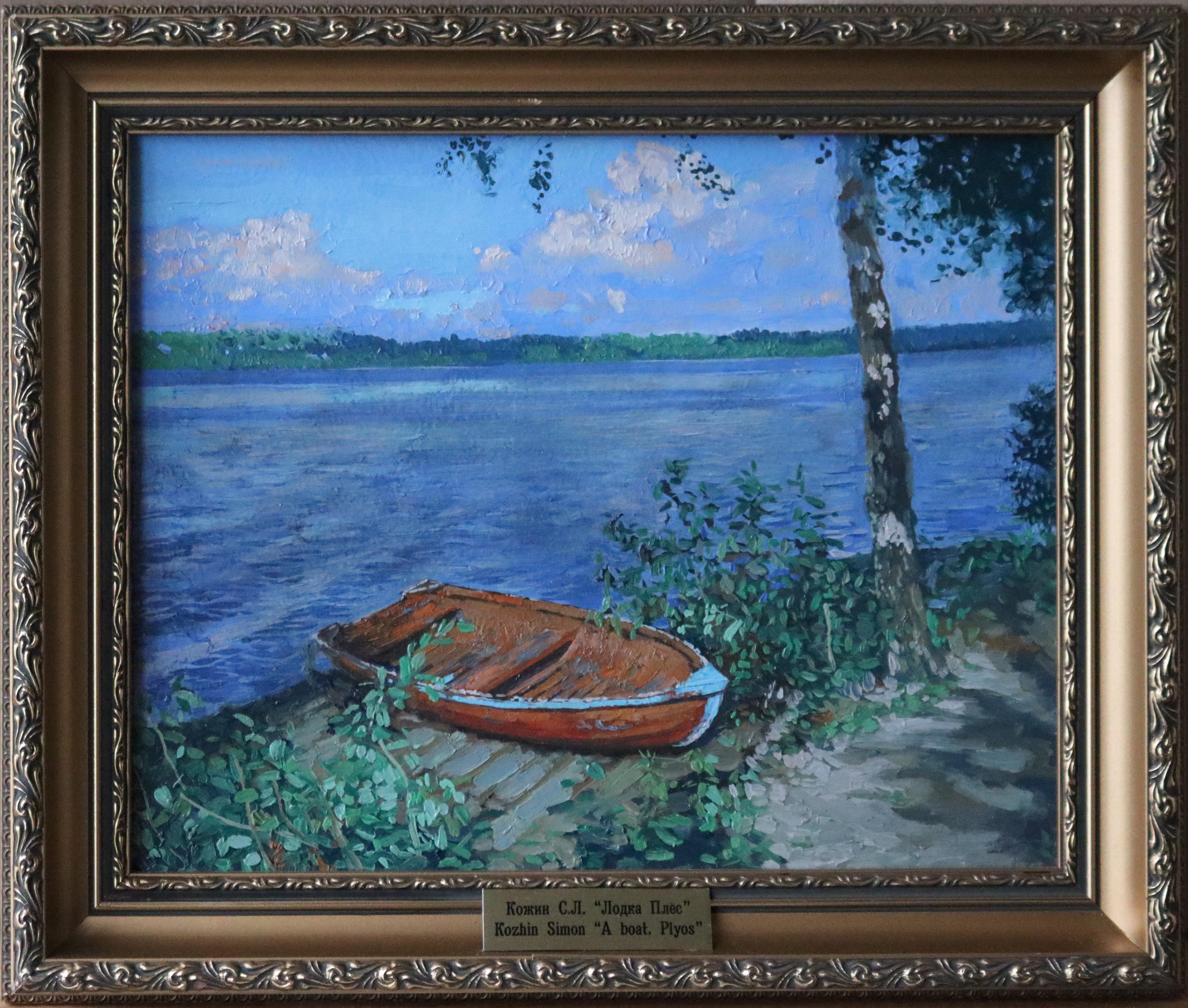 El barco. Estratagemas. - Painting de Simon Kozhin