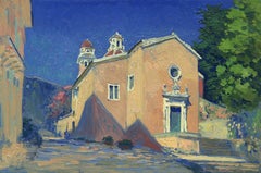 L'église catholique du Carmel à Corfou