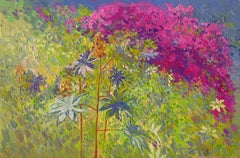 The dominance of heat does not frighten you, Impressionism painting, 2017, New