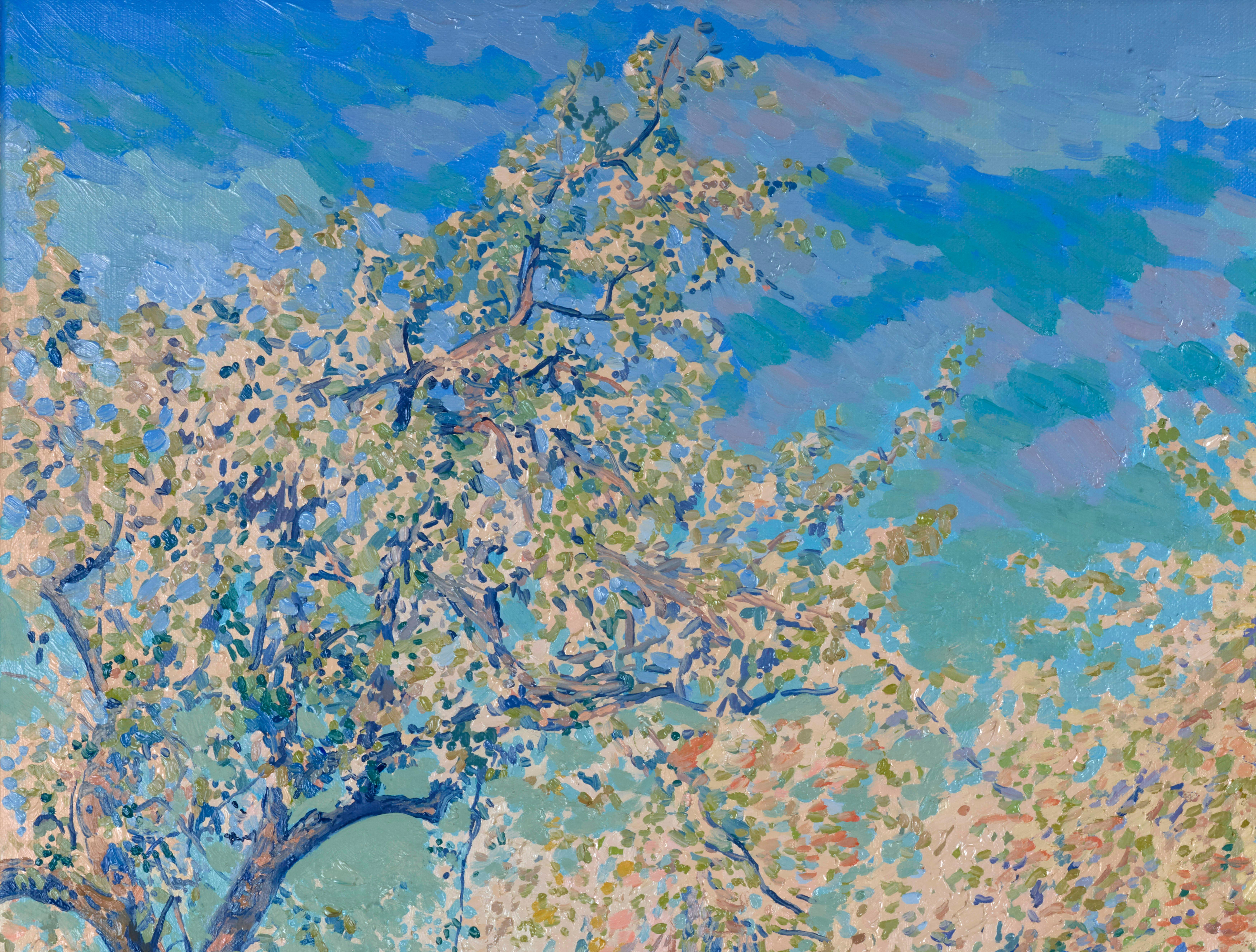 The gardens are in bloom – Painting von Simon Kozhin