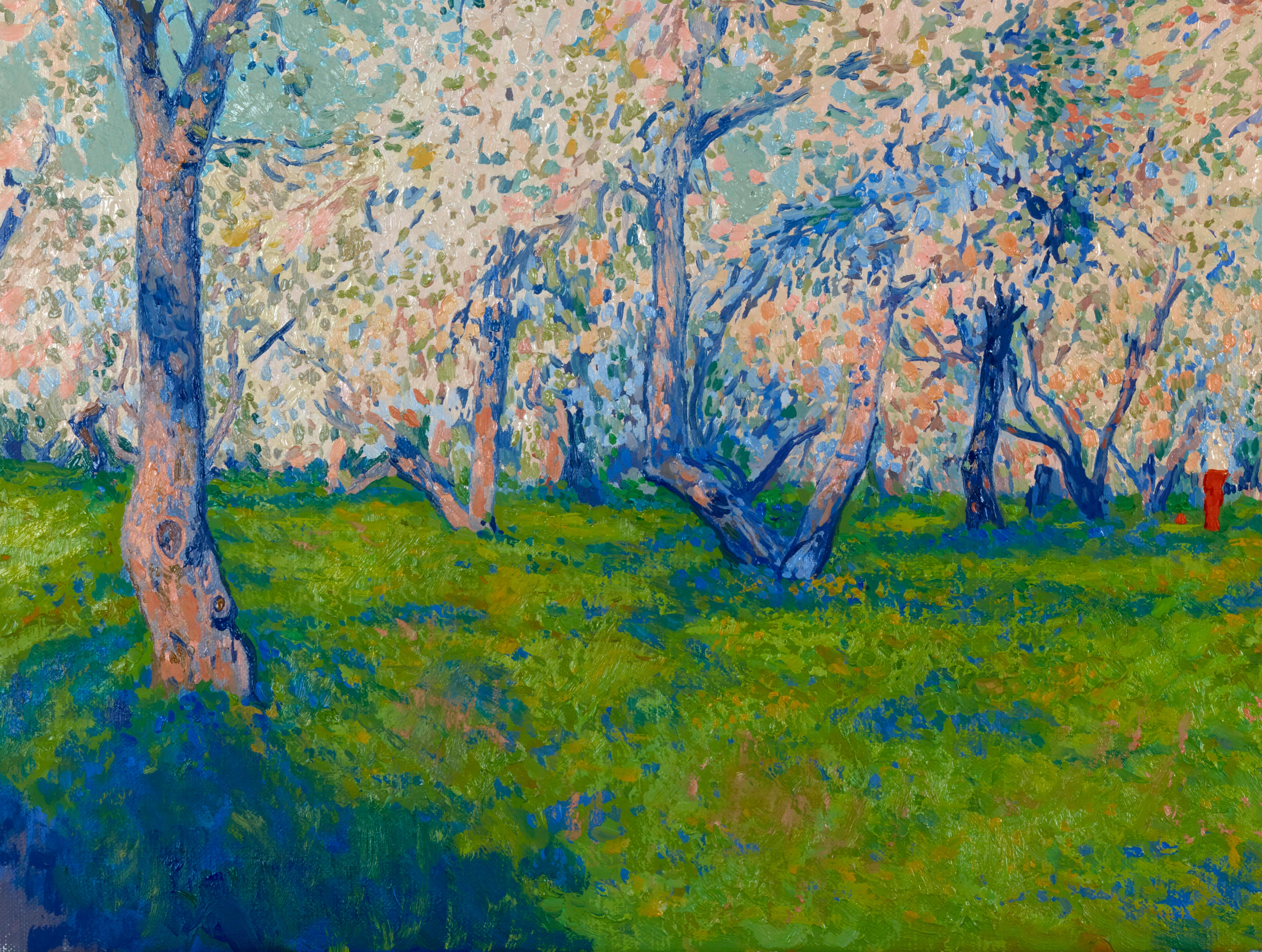 The gardens are in bloom (Impressionismus), Painting, von Simon Kozhin