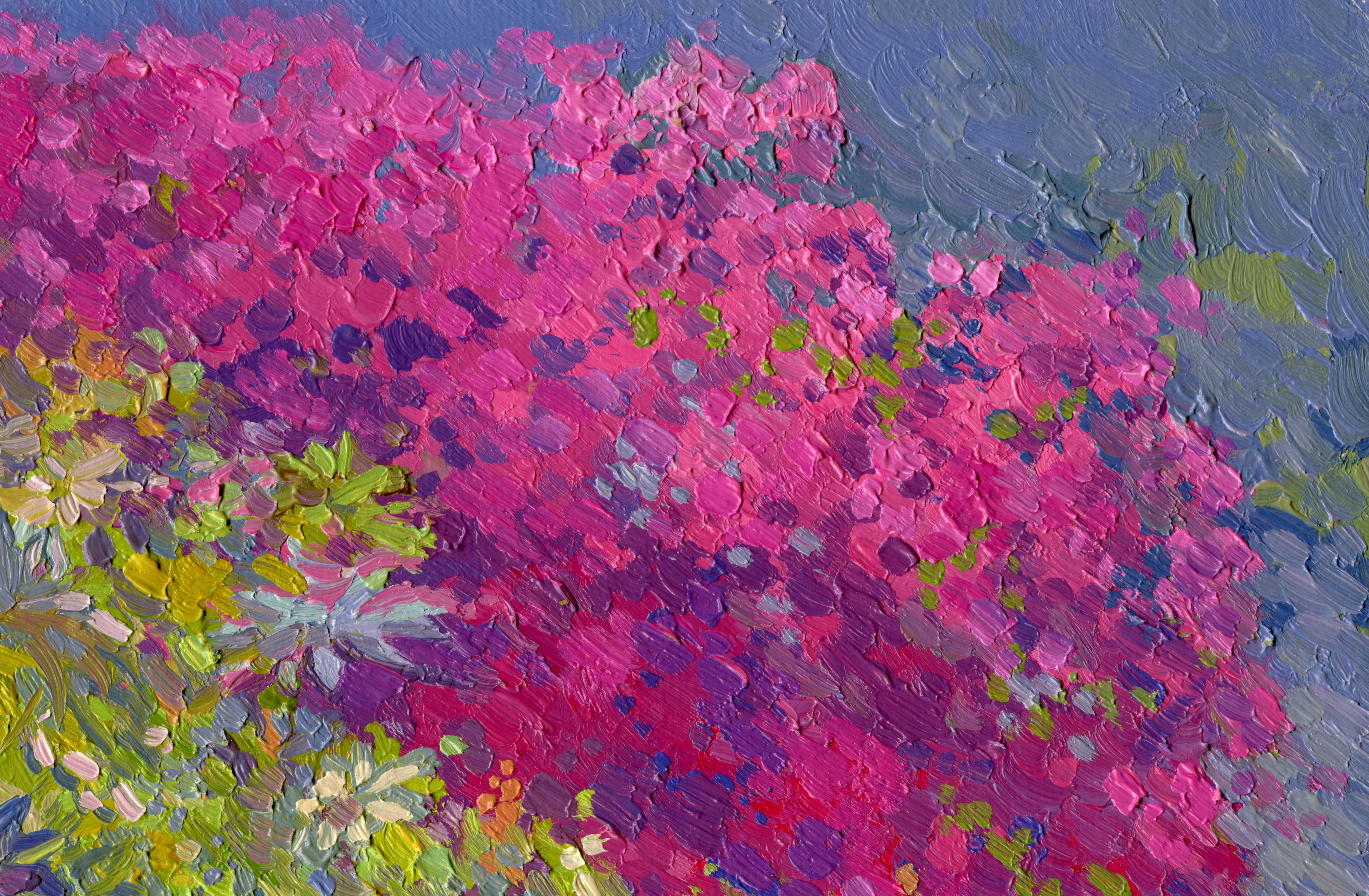Il caldo non ti spaventa - Painting Impressionismo di Simon Kozhin