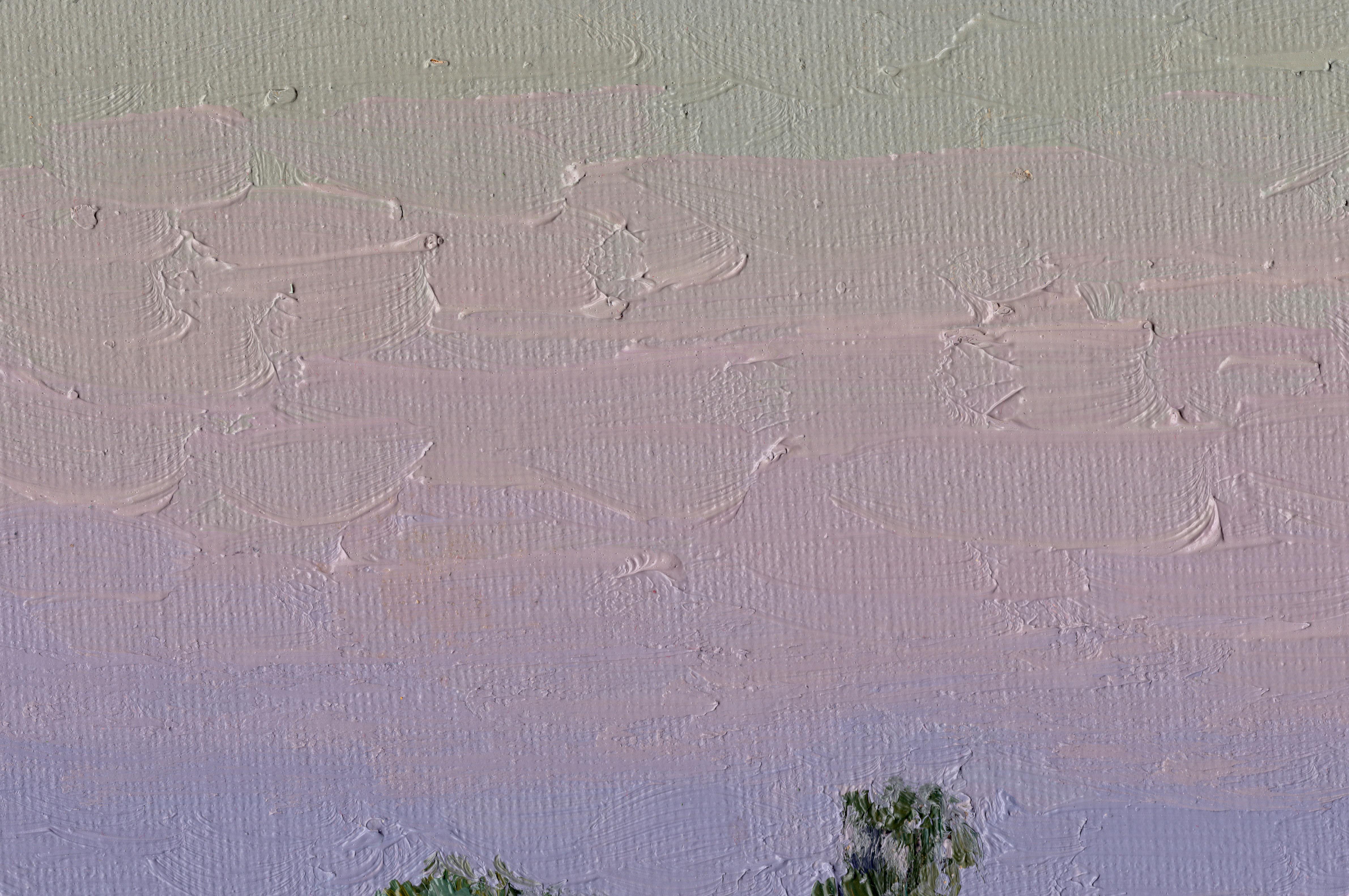 Ha salido la luna. Chamzinka - Painting de Simon Kozhin