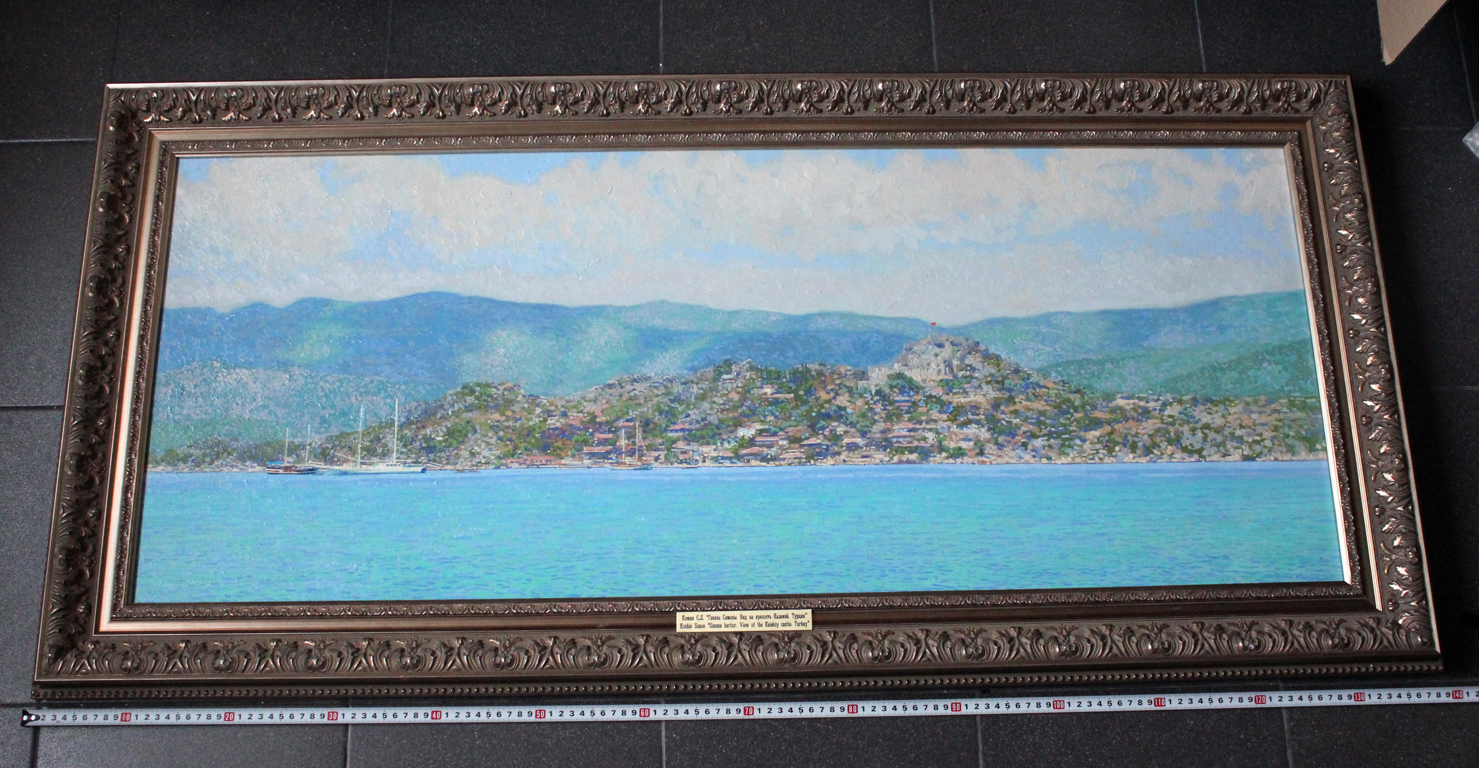The Simena harbor. View of the the old fortress Kaleköy. Turkey For Sale 7