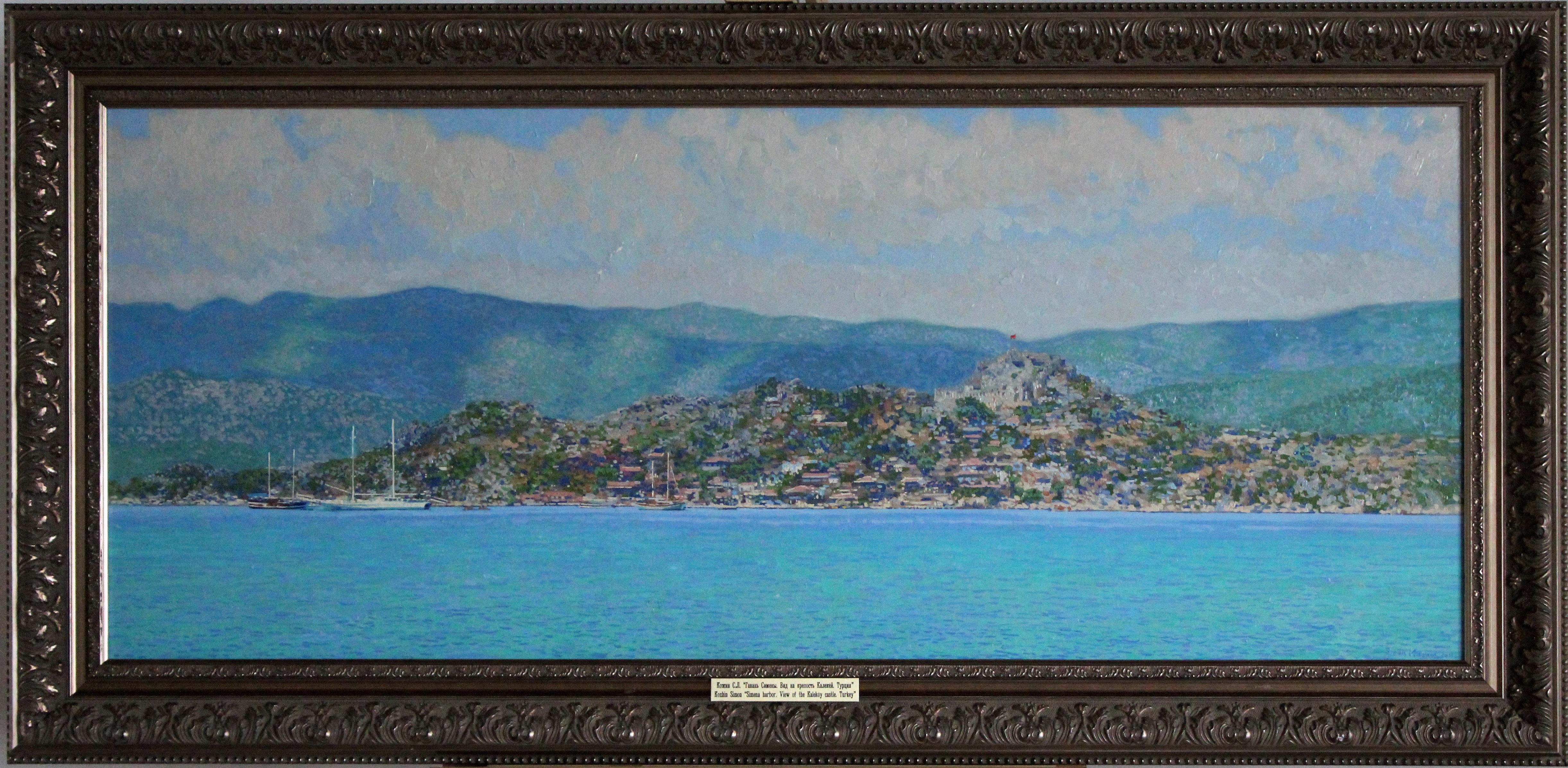 The Simena harbor. View of the the old fortress Kaleköy. Turkey For Sale 2