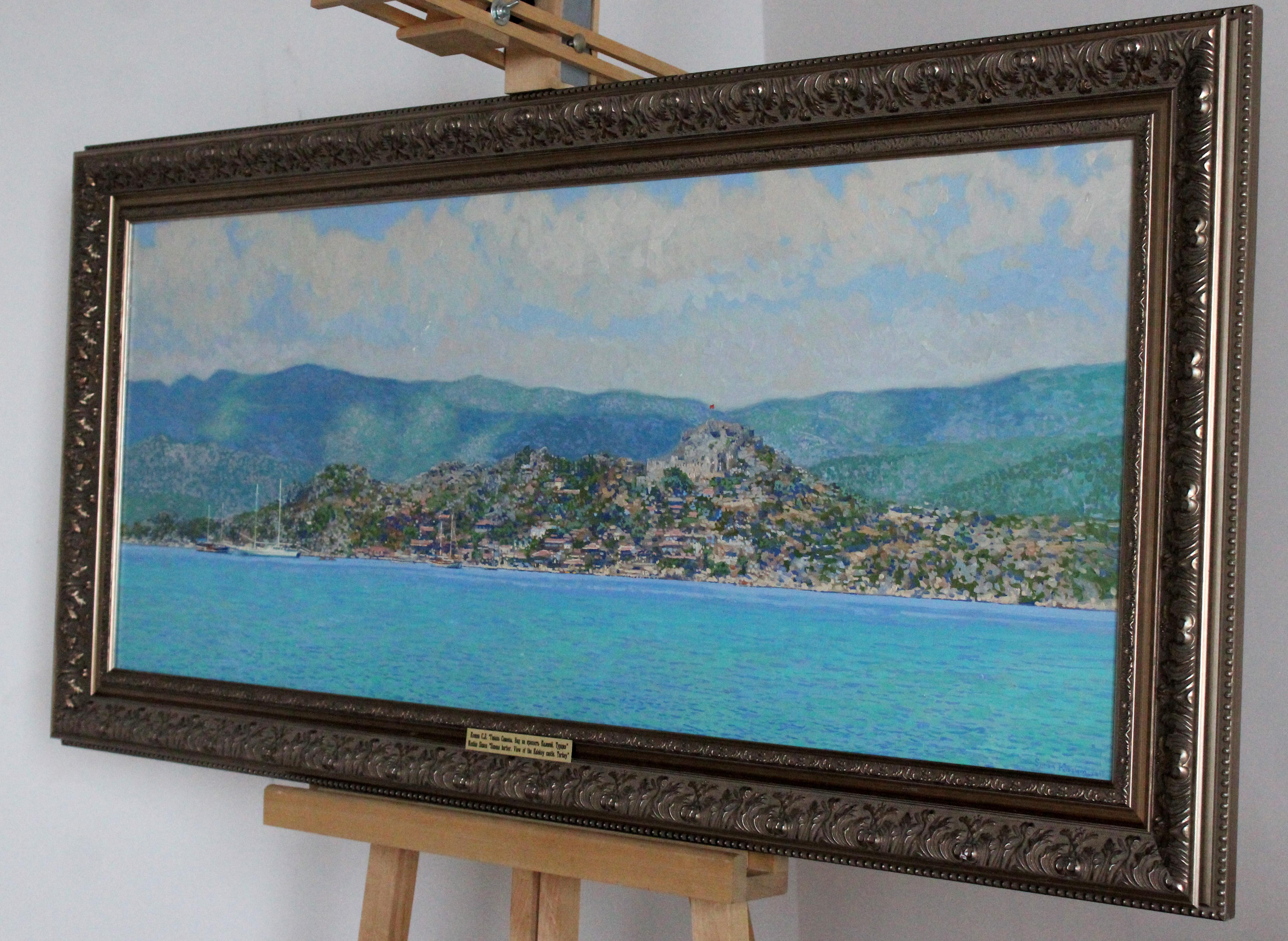 The Simena harbor. View of the the old fortress Kaleköy. Turkey For Sale 3