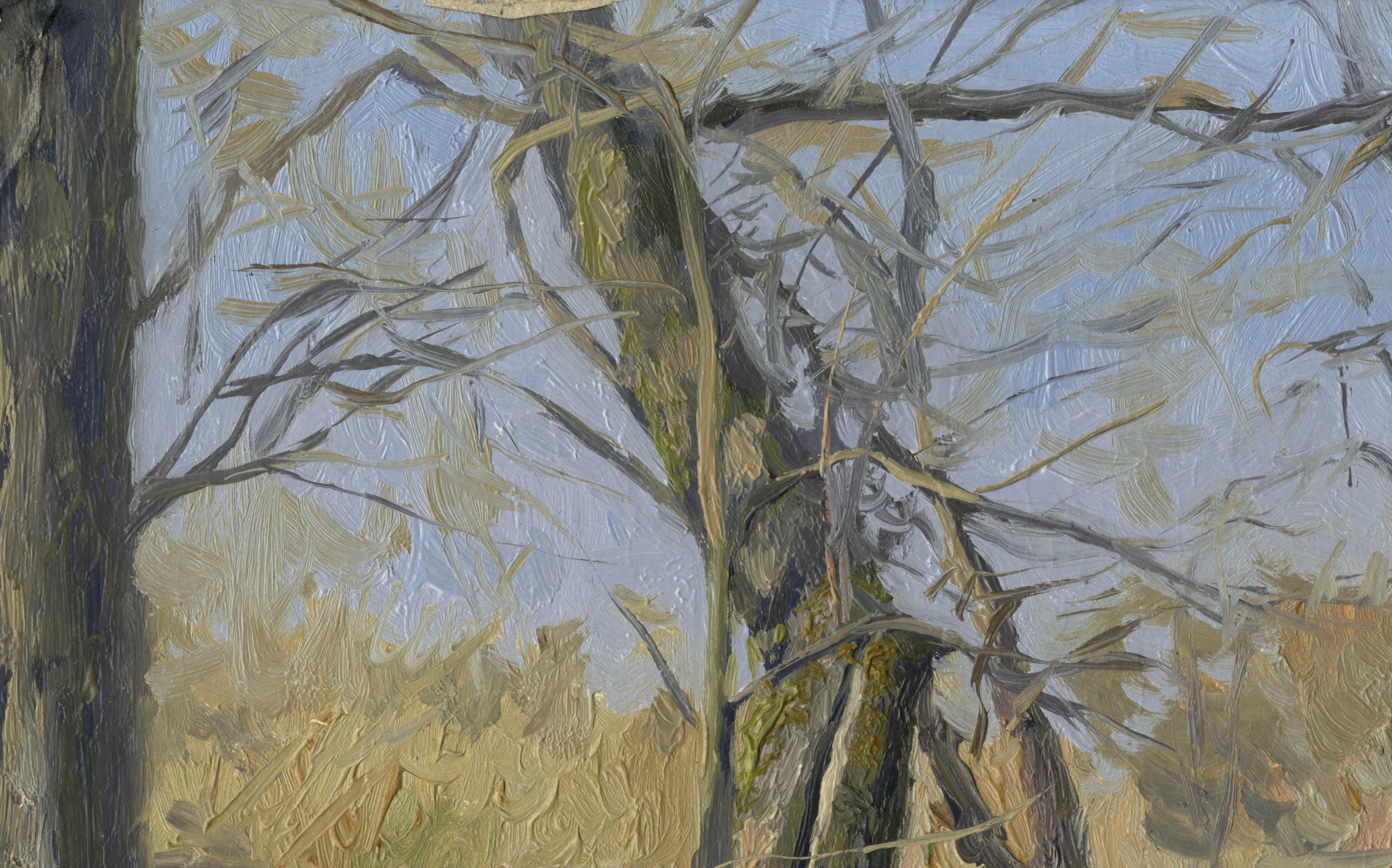 L'alluvione di primavera - Painting di Simon Kozhin