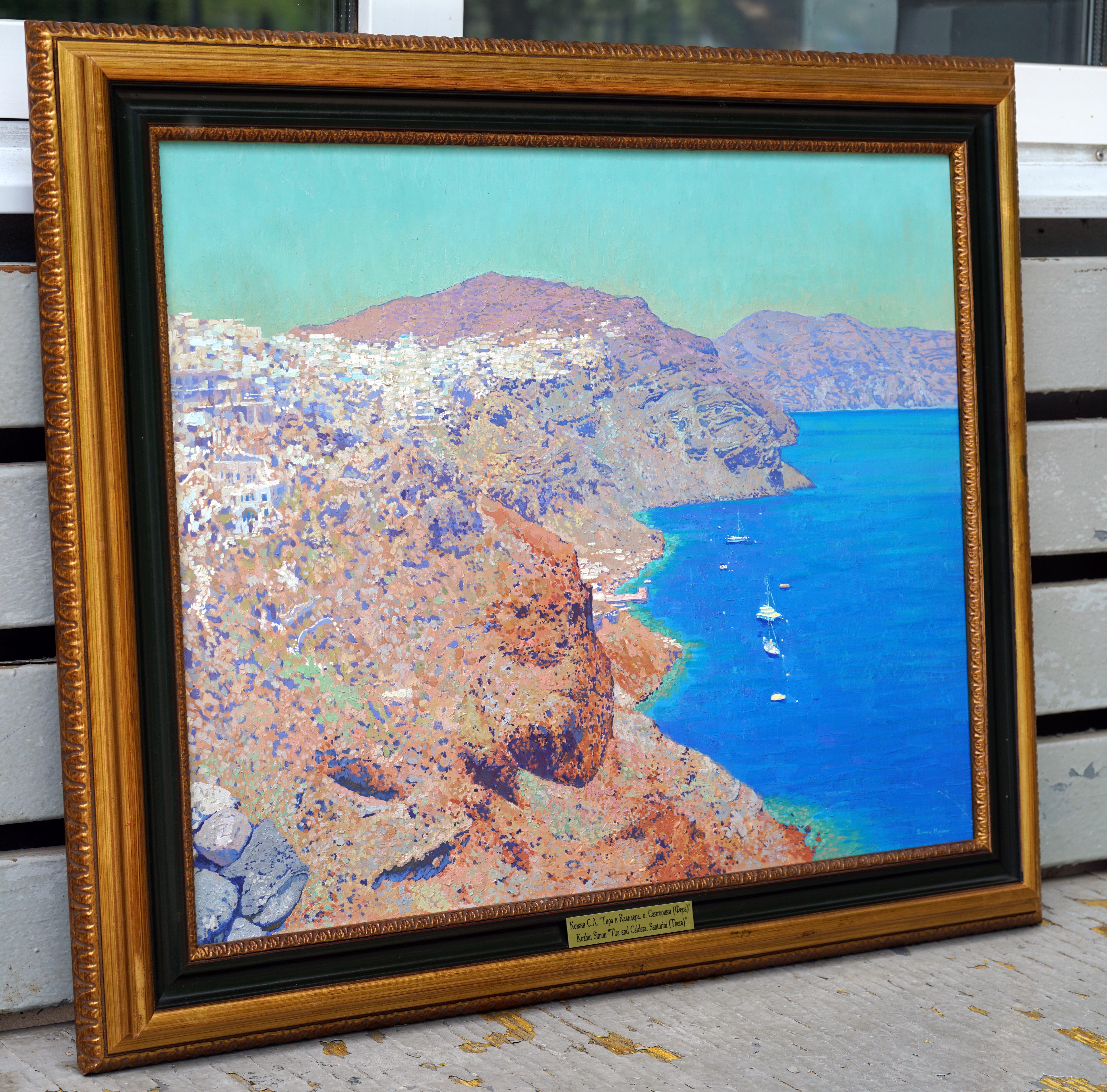 Tira und Caldera. Santorin 4