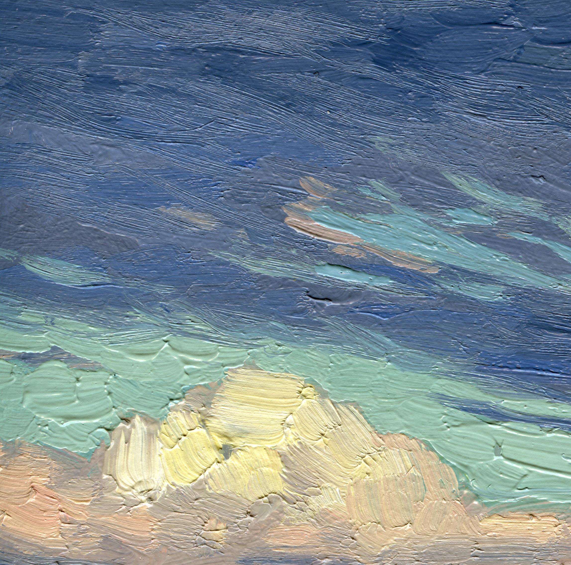Zum Regen – Painting von Simon Kozhin