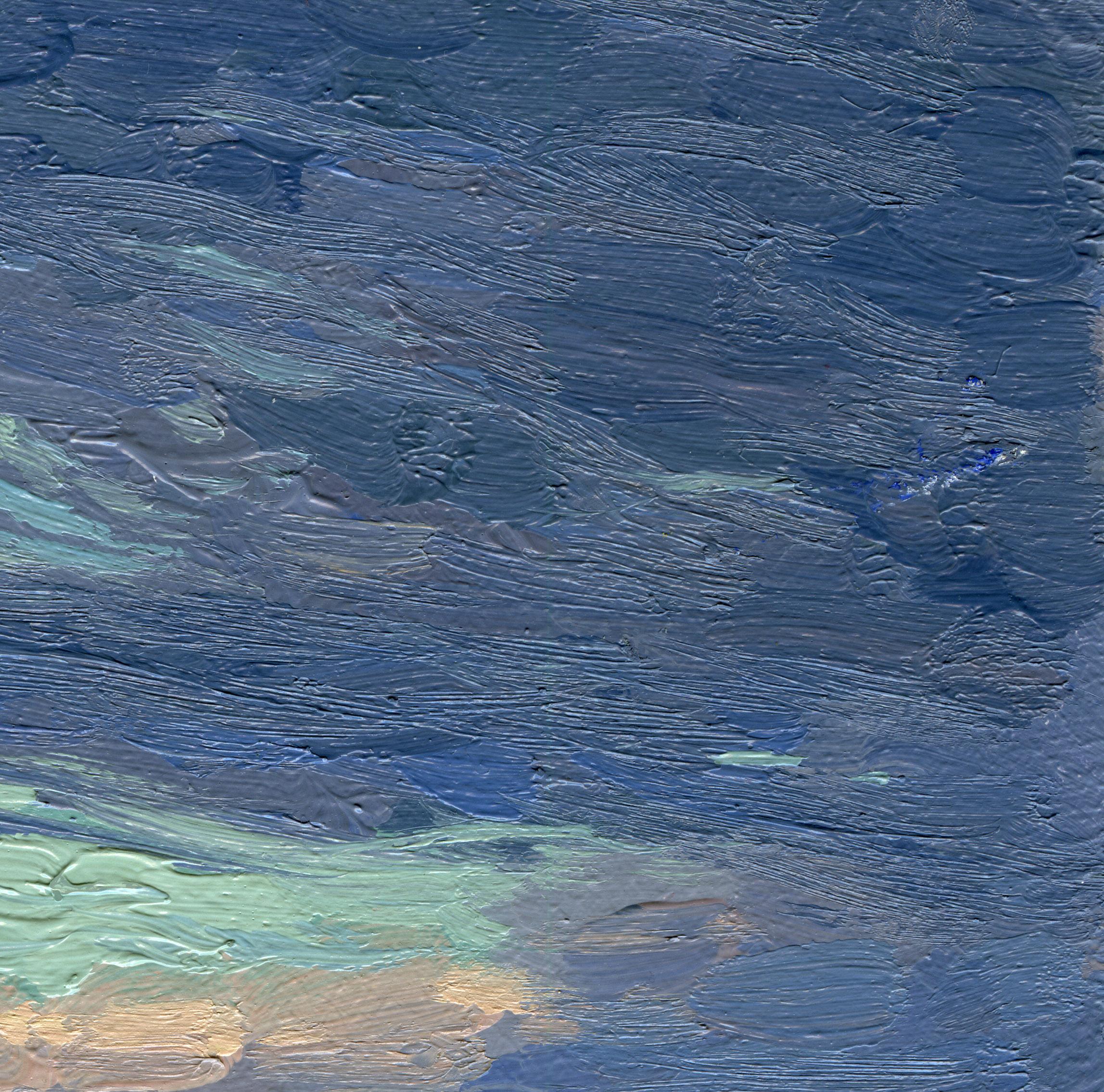 Zum Regen (Impressionismus), Painting, von Simon Kozhin