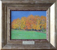 To the rain. October, Original Oil Painting by Simon Kozhin