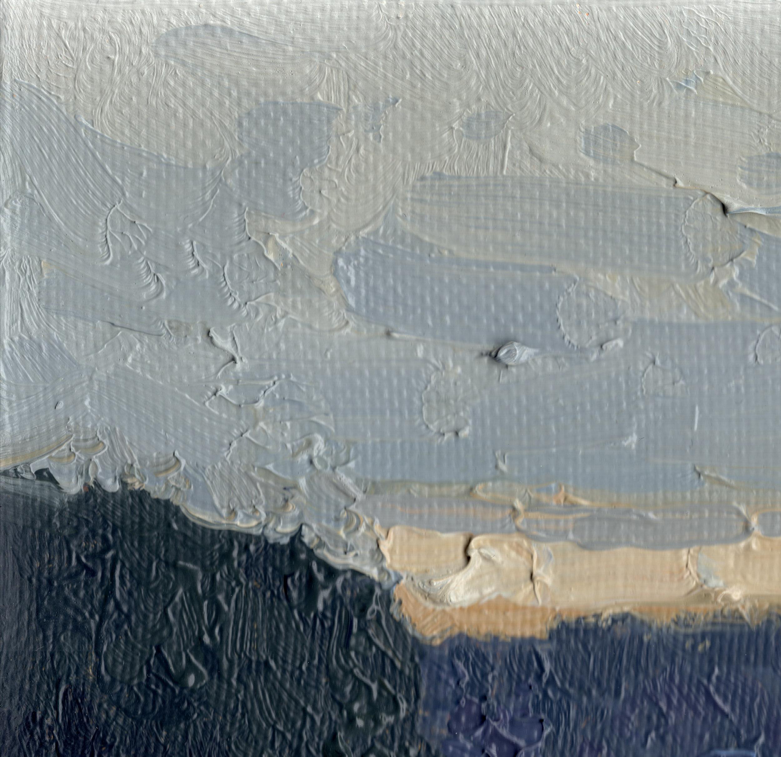 Fluss Twertsa – Painting von Simon Kozhin