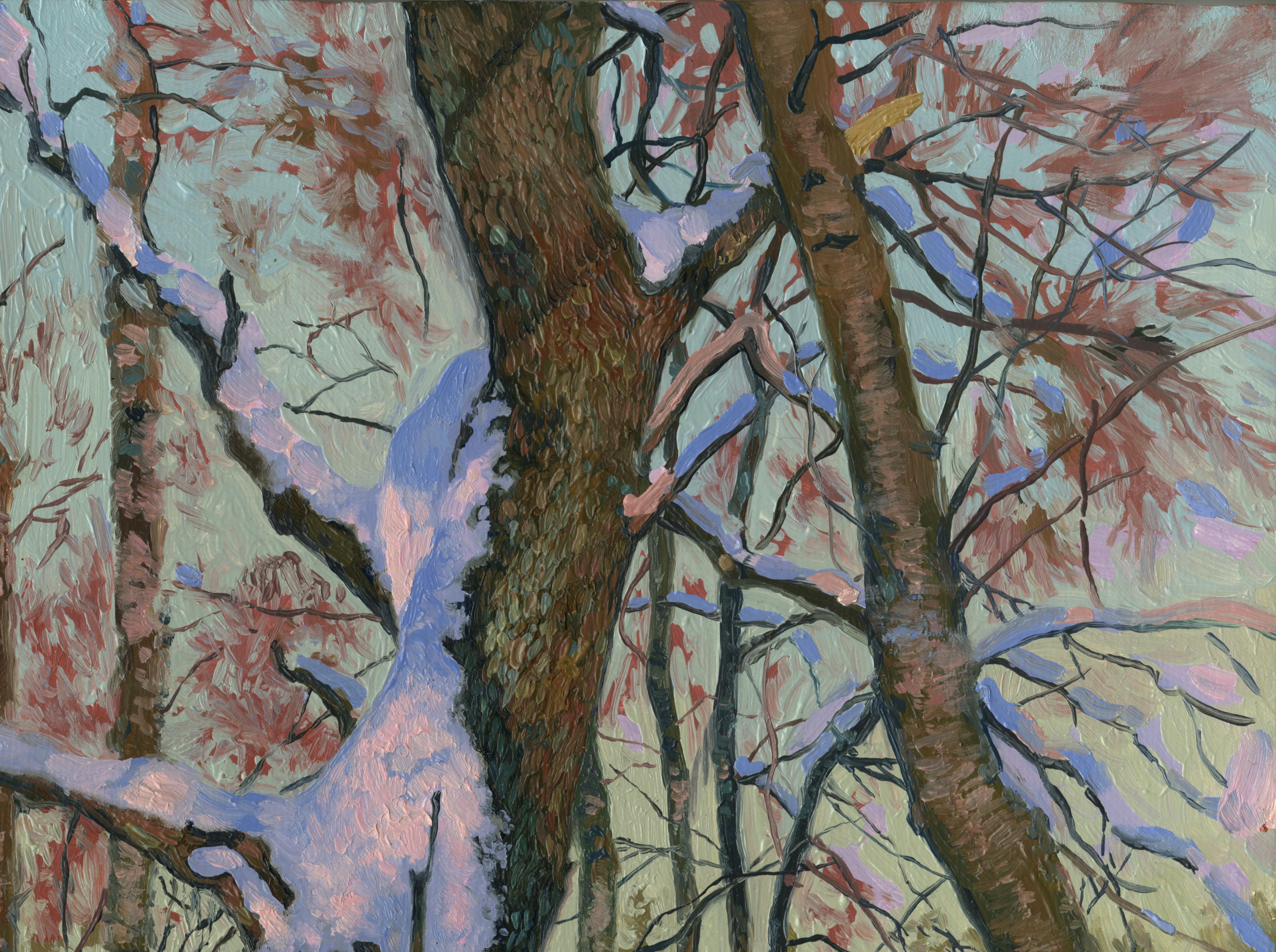 A. Winter - Painting Impressionismo di Simon Kozhin