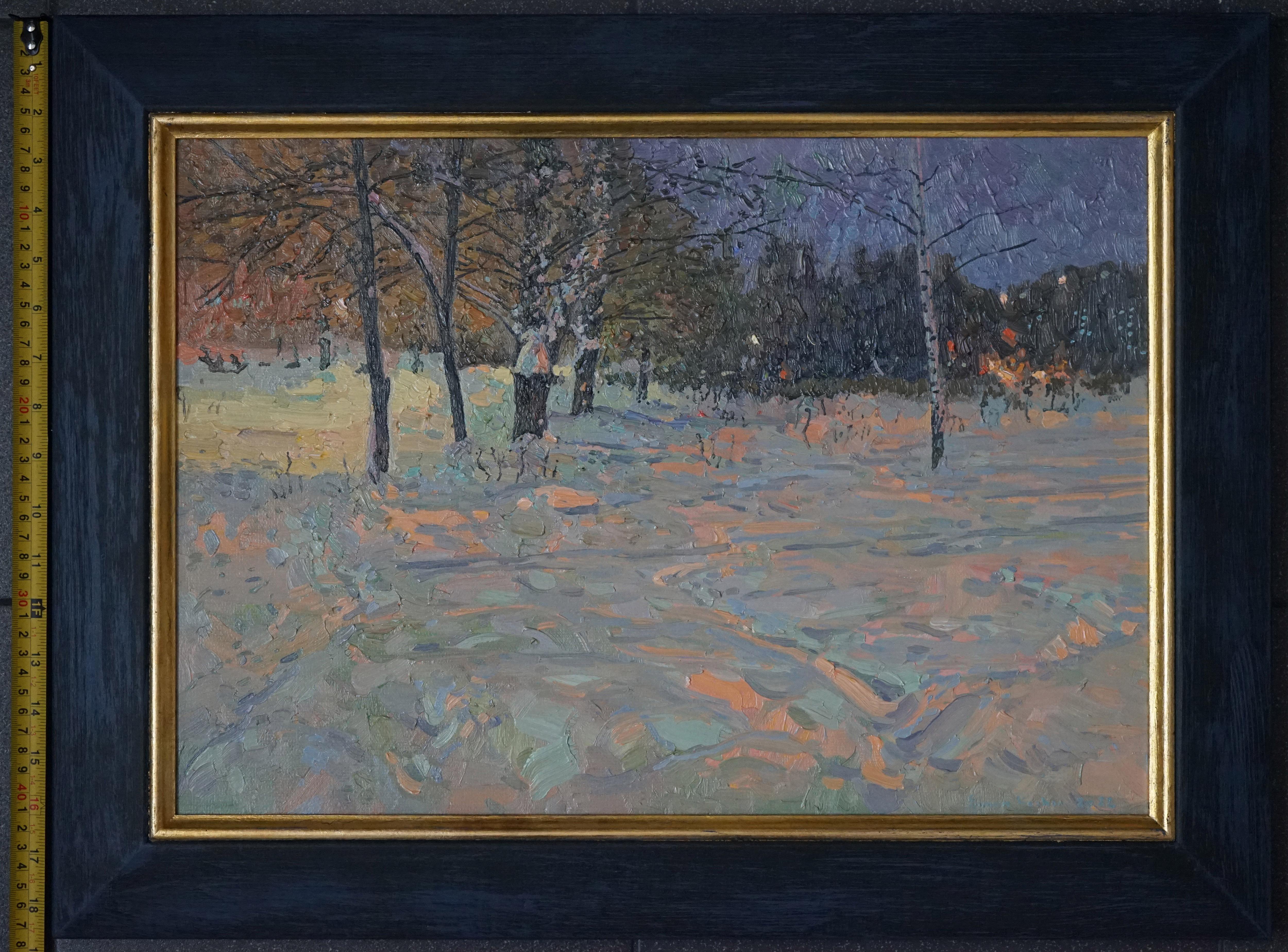 A. Winter Nacht. Maryino im Angebot 5