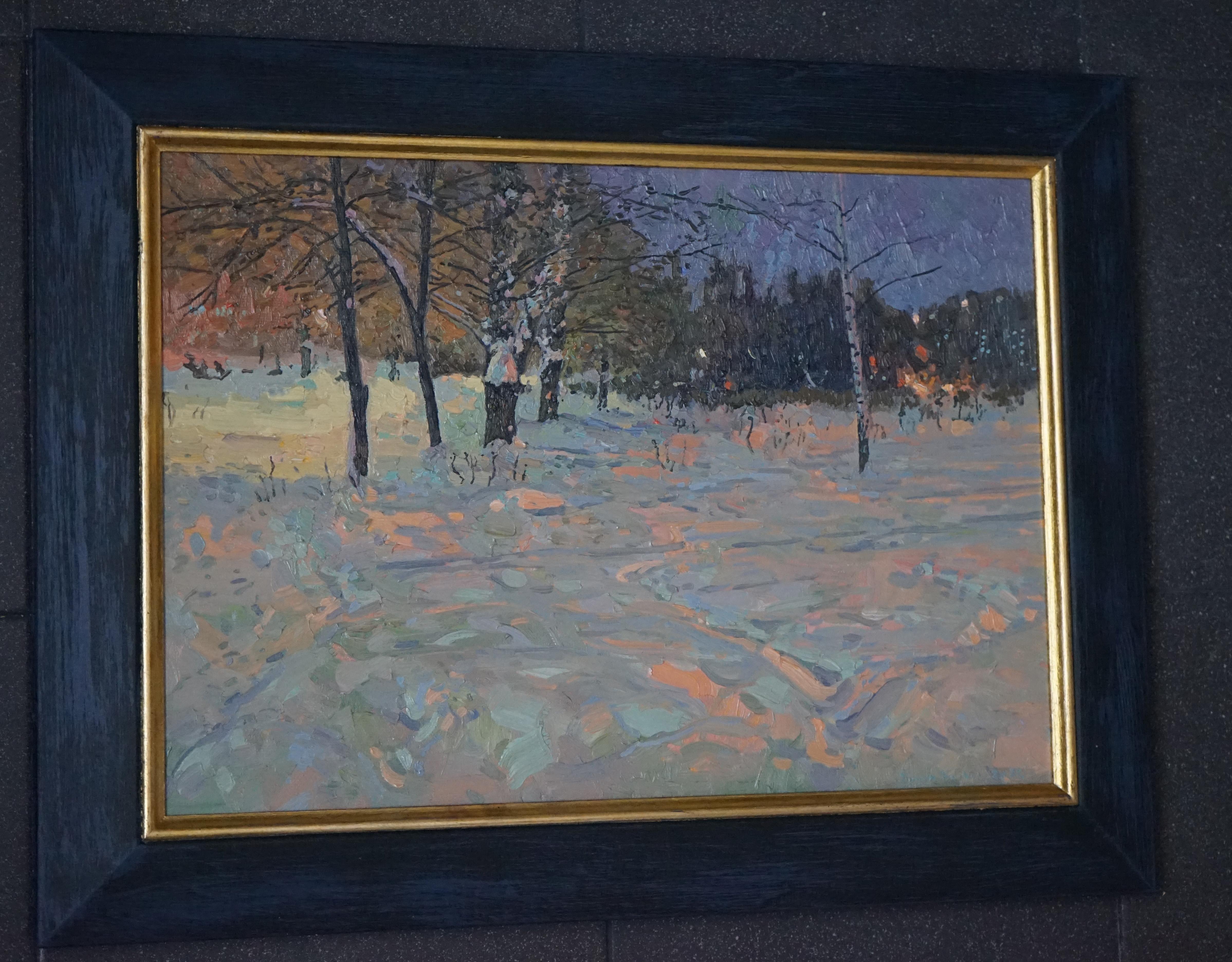 A. Winter Nacht. Maryino im Angebot 11