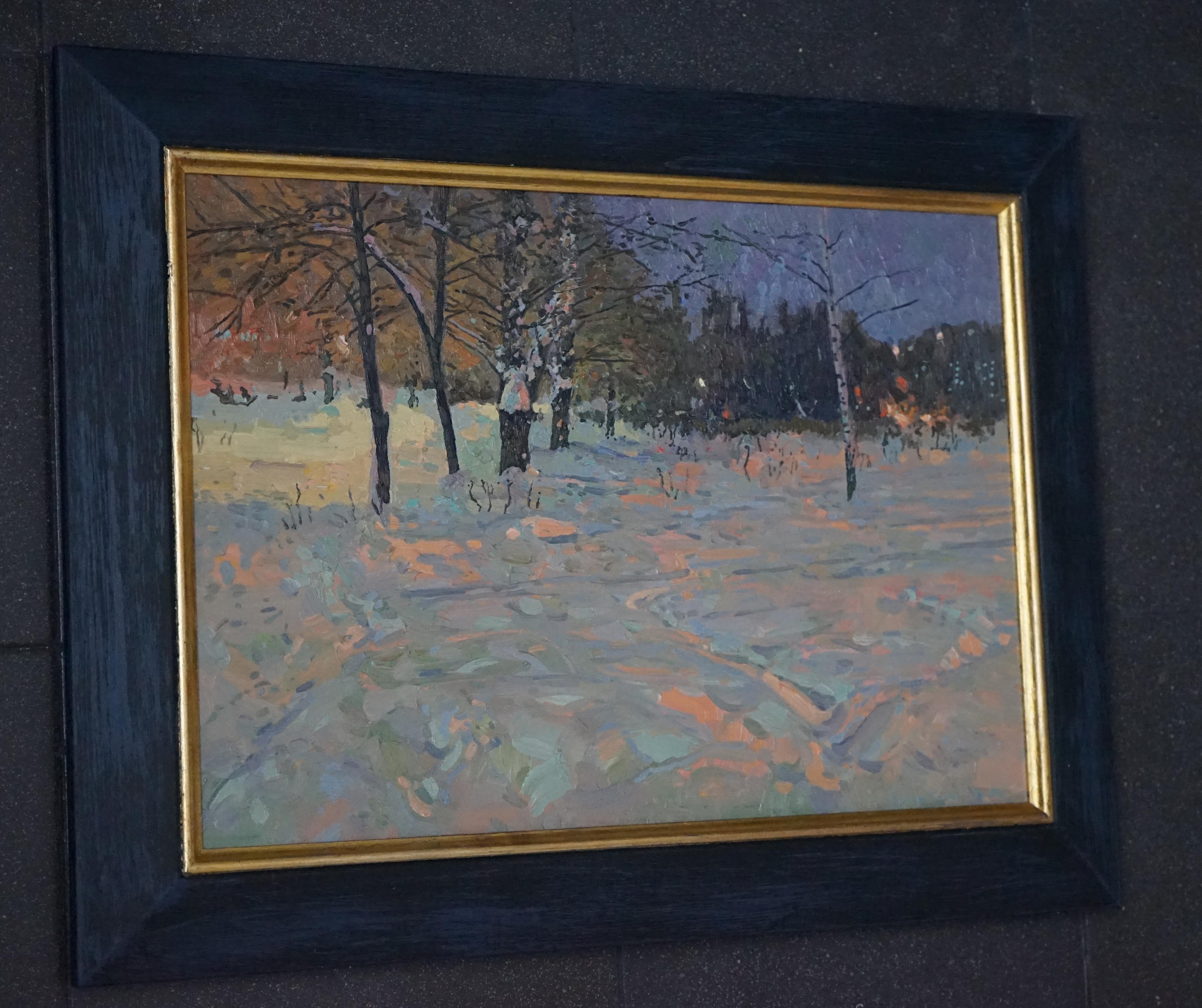 A. Winter Nacht. Maryino im Angebot 12