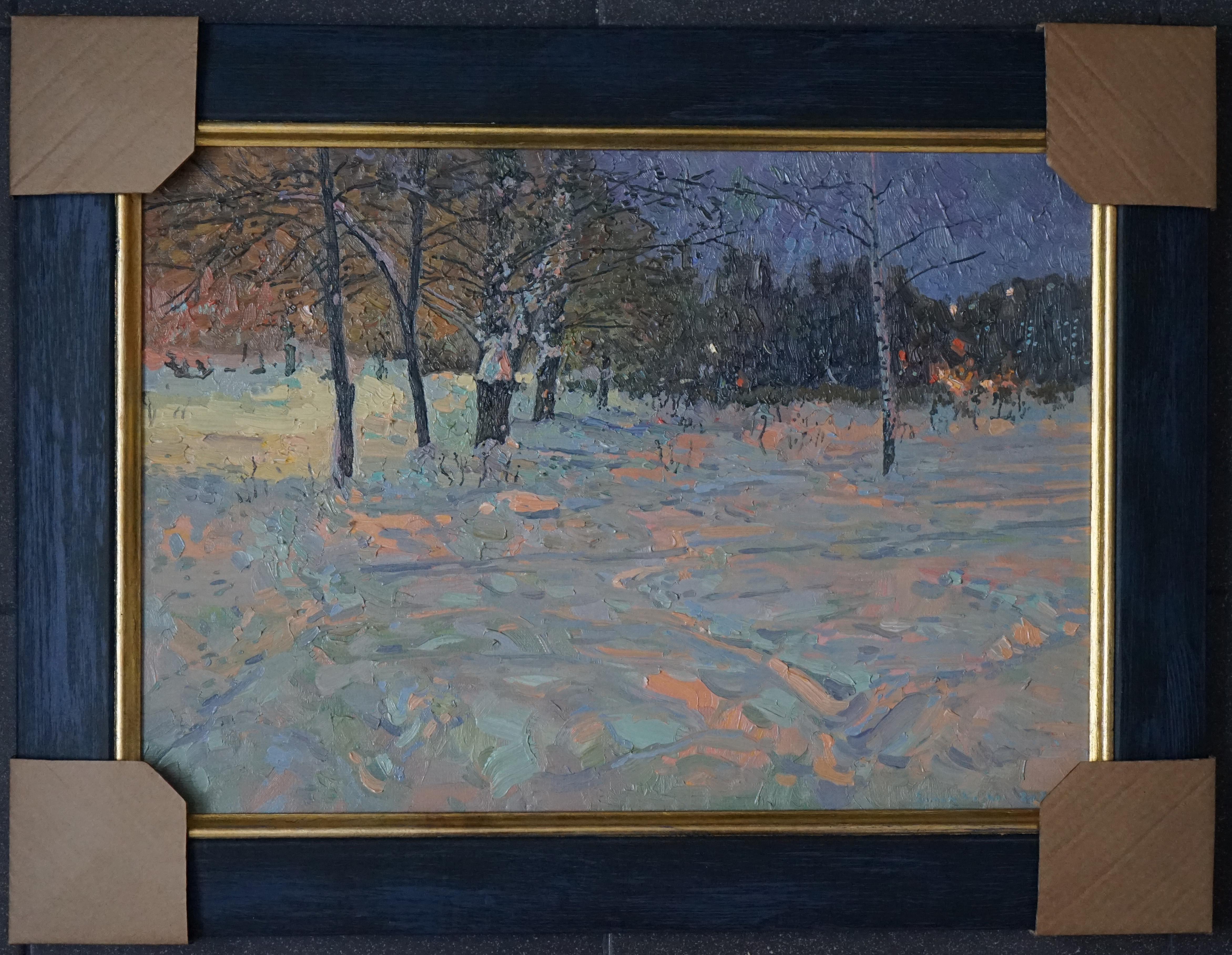 A. Winter Nacht. Maryino im Angebot 13