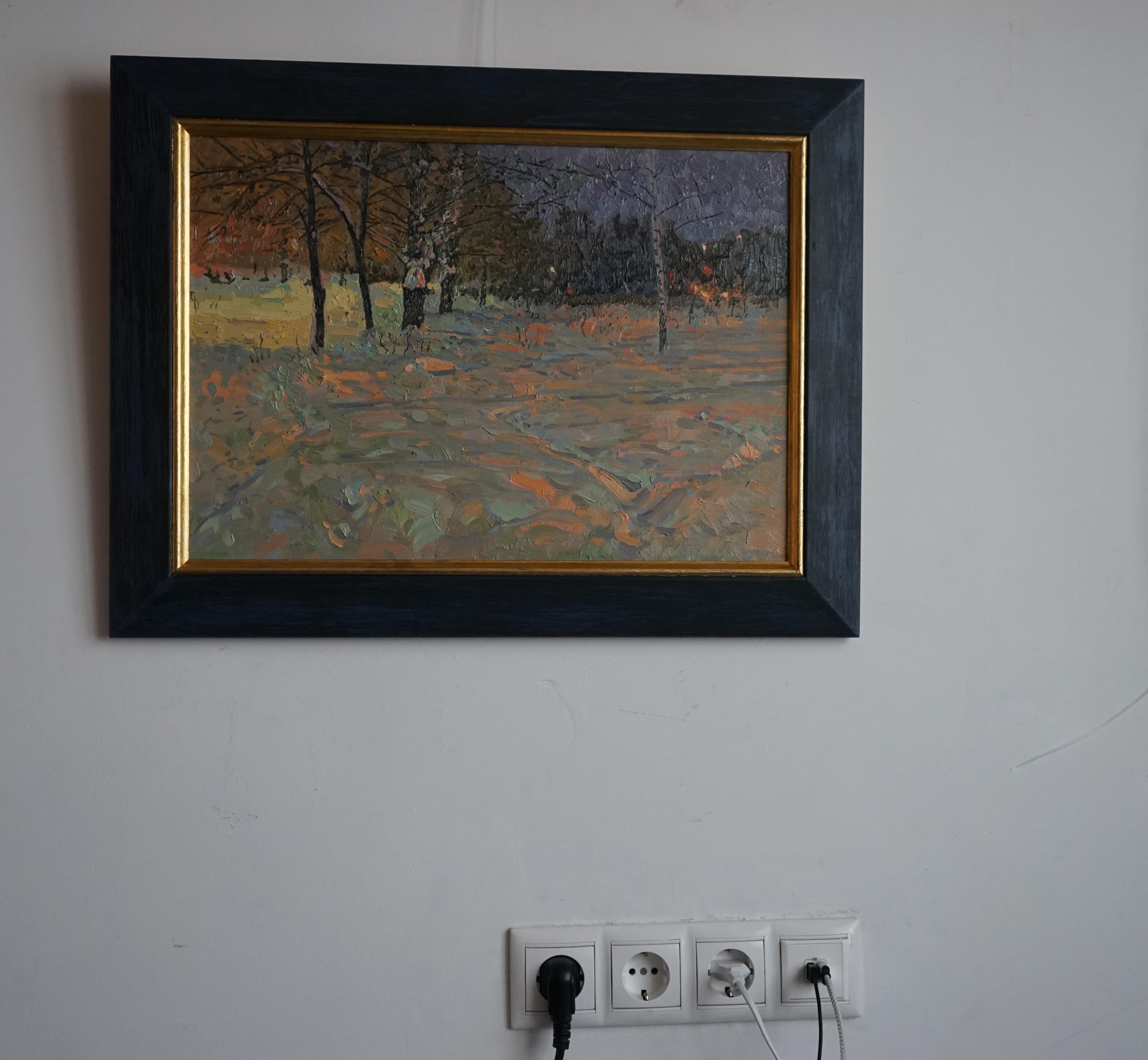 A. Winter Nacht. Maryino im Angebot 1