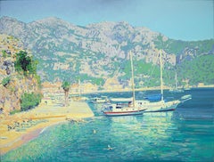 Yates en el puerto de Turunc Koyu