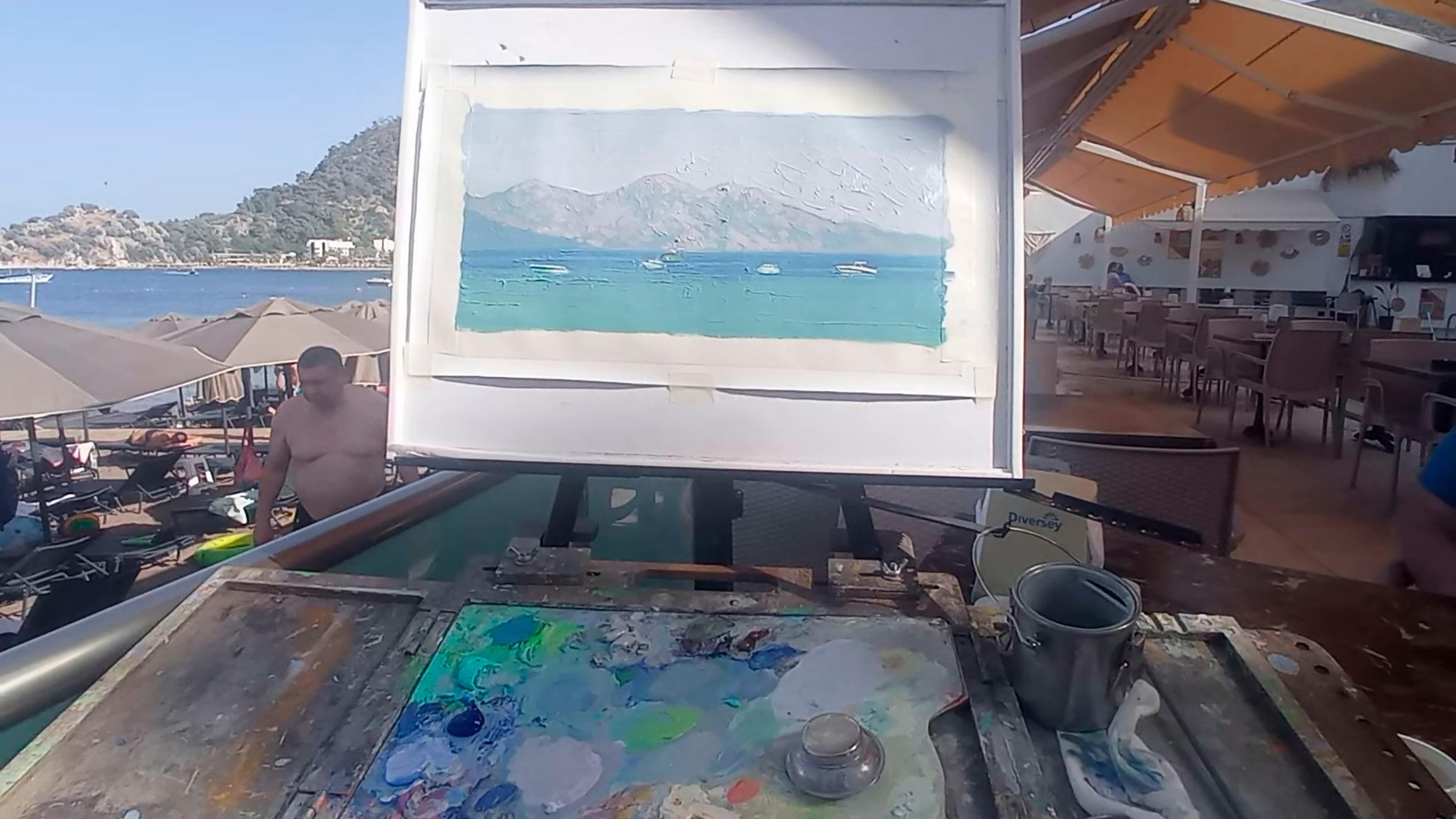 Yachten im Hafen von Turunc im Angebot 9